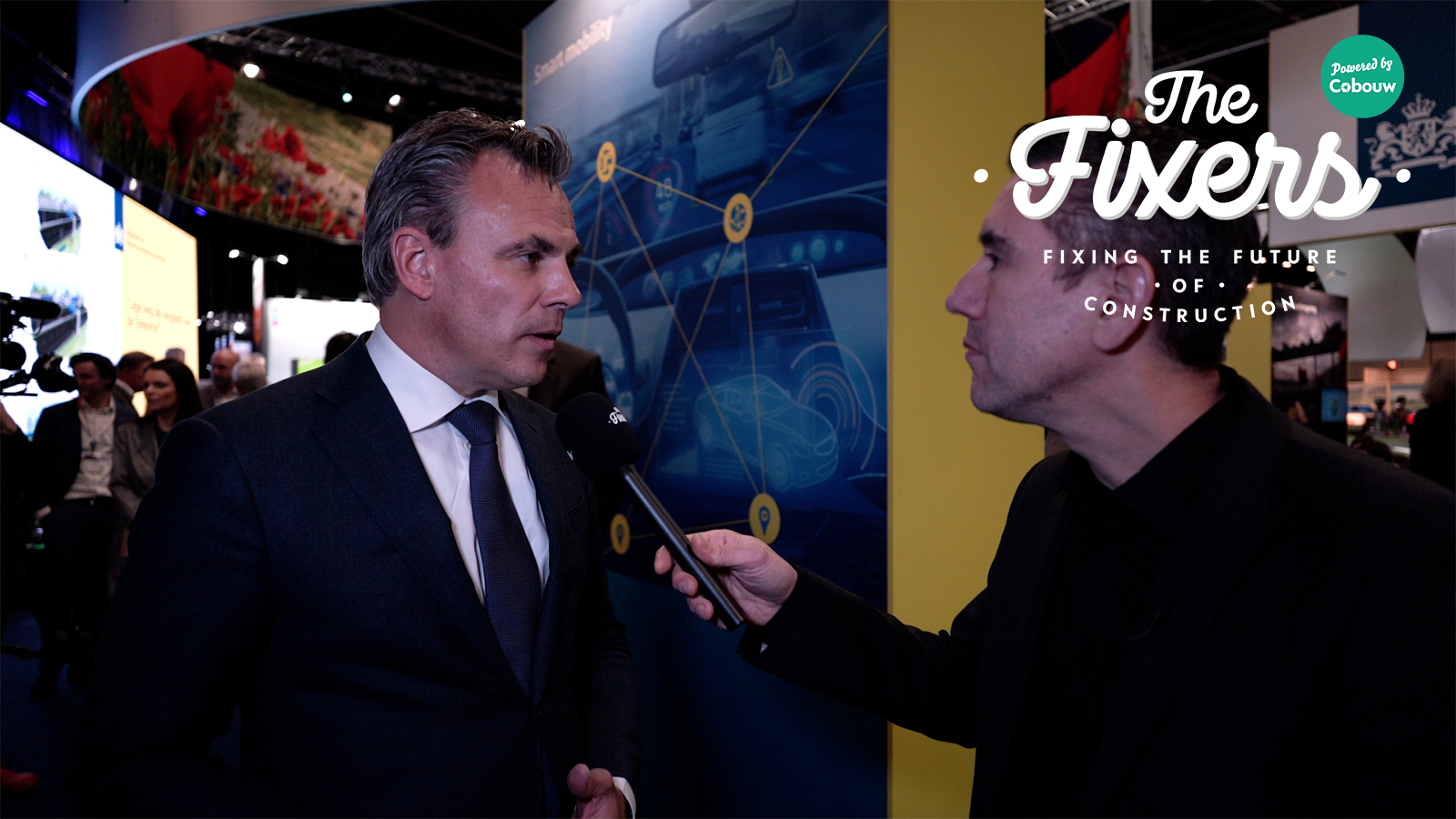 Minister Mark Harbers op de InfraTech. Beeld: Kalynda Haaf