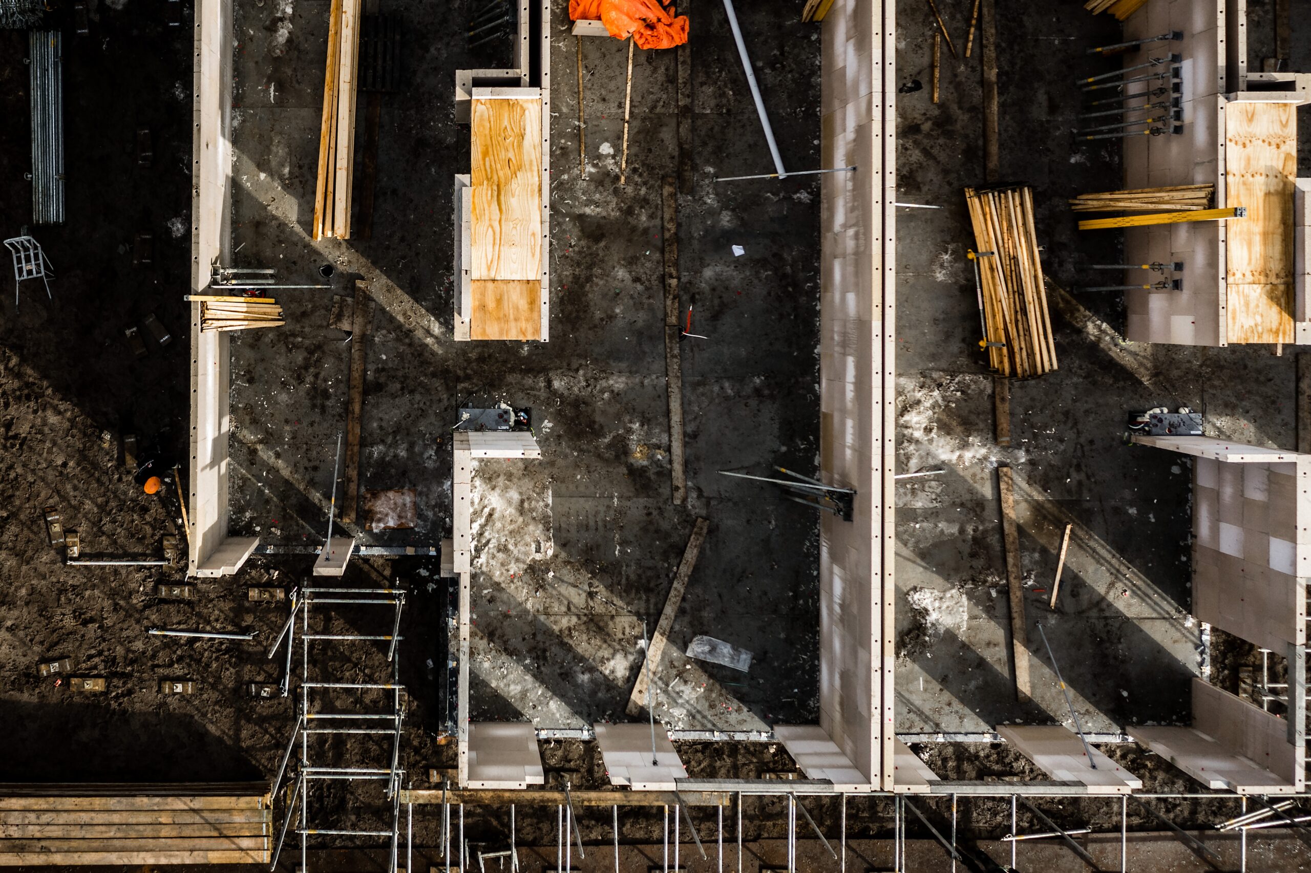 Woningen in aanbouw in Boxtel. Foto: ANP/ ROB ENGELAAR