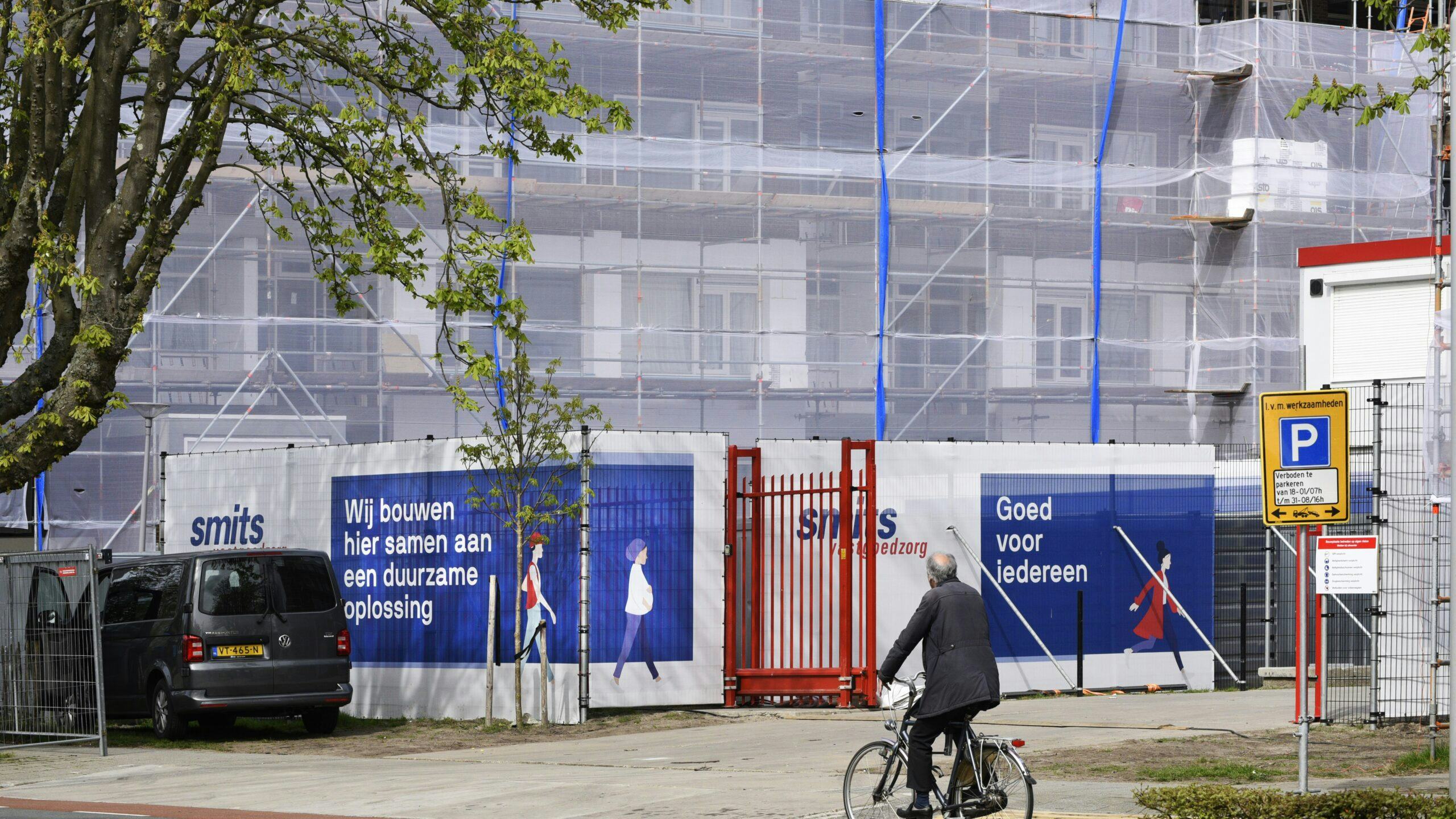 Renovatie van 79 sociale huurwoningen van woningbouwvereniging Havensteder in Rotterdam Schiebroek. 
Foto: ANP / Hollandse Hoogte / Peter Hilz