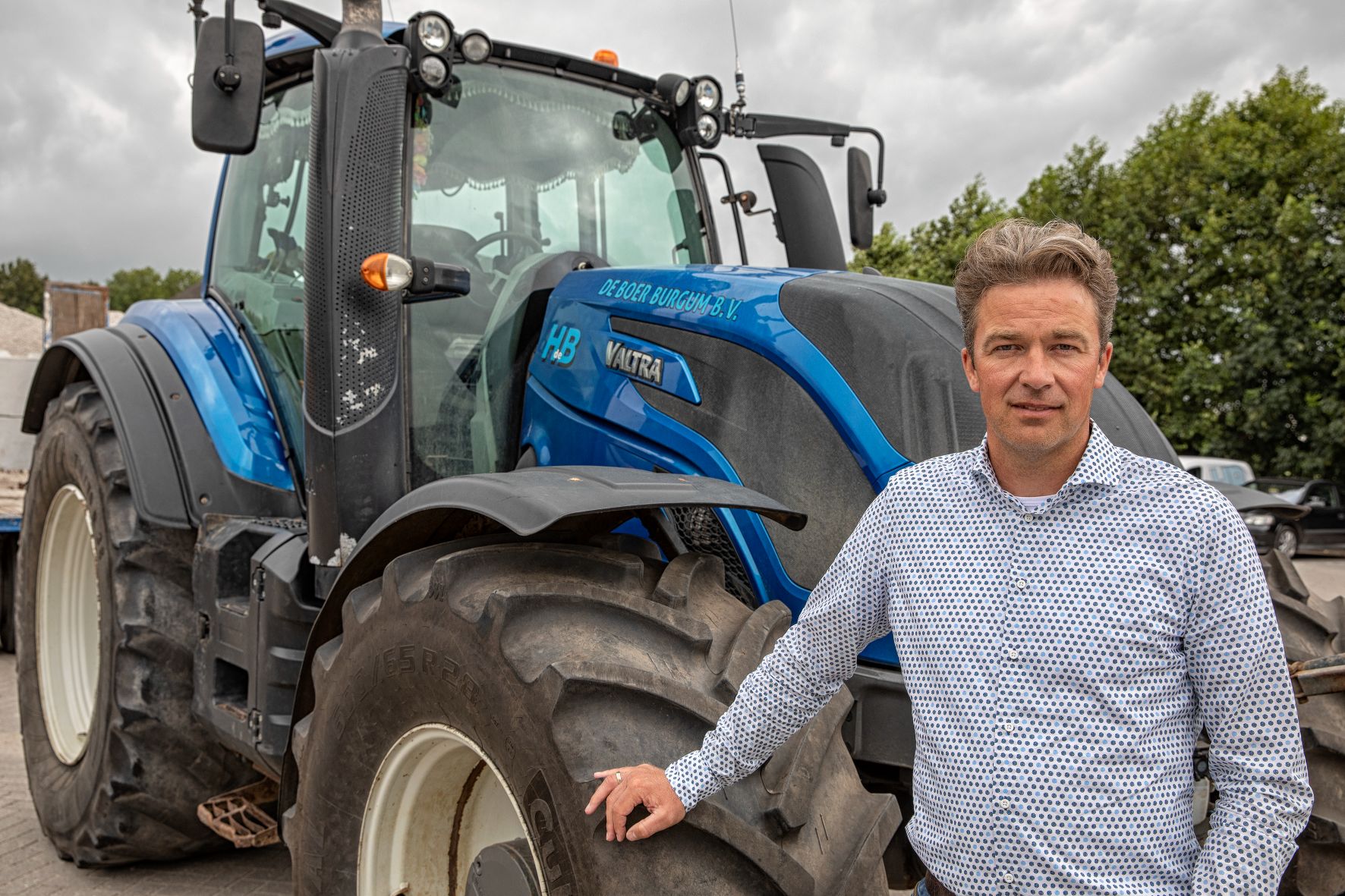 De Boer Burgum gebruikt voor elk project Blauwe Diesel