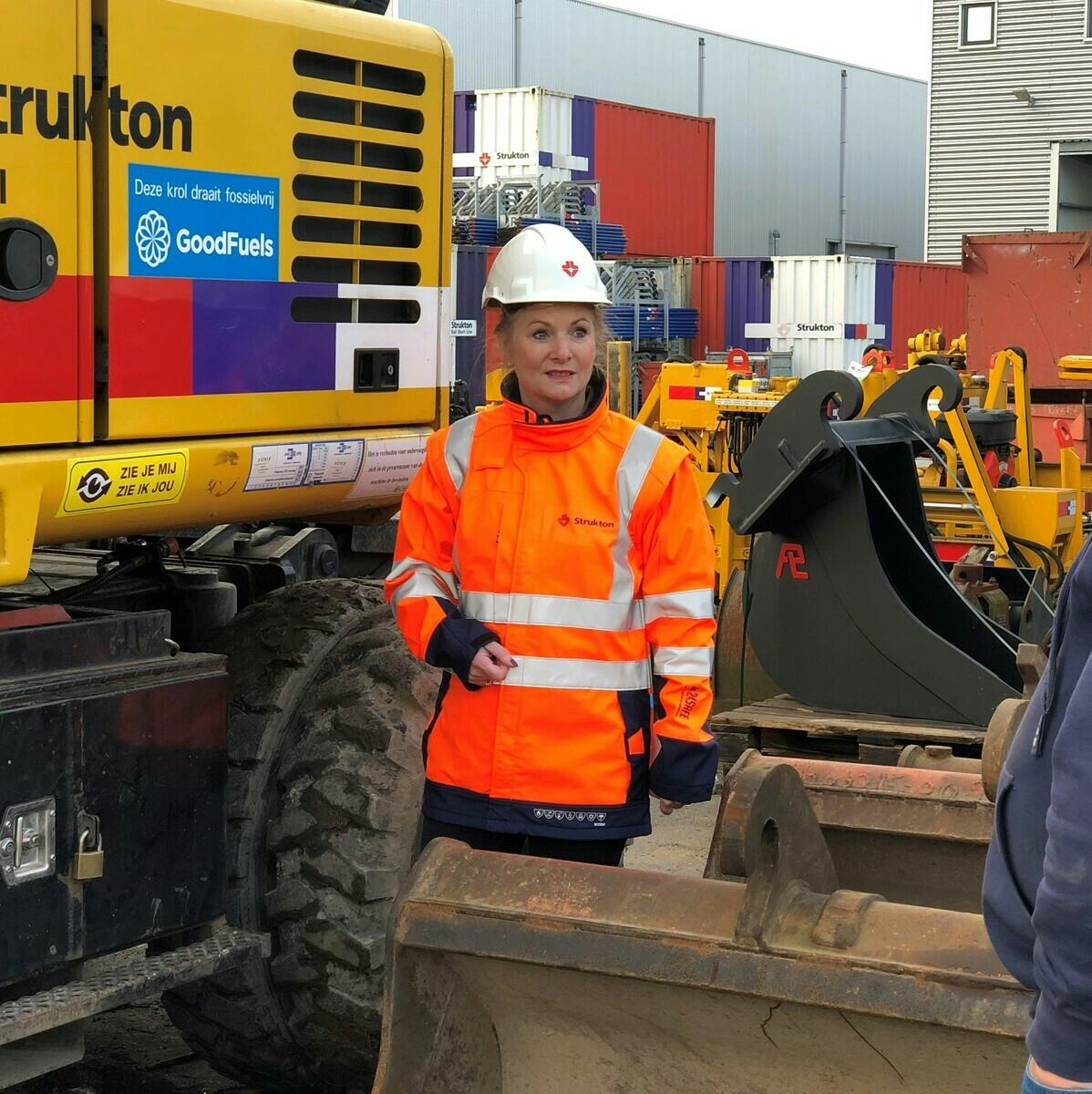 Karin van Looij, manager onderhoud Strukton Rail Nederland