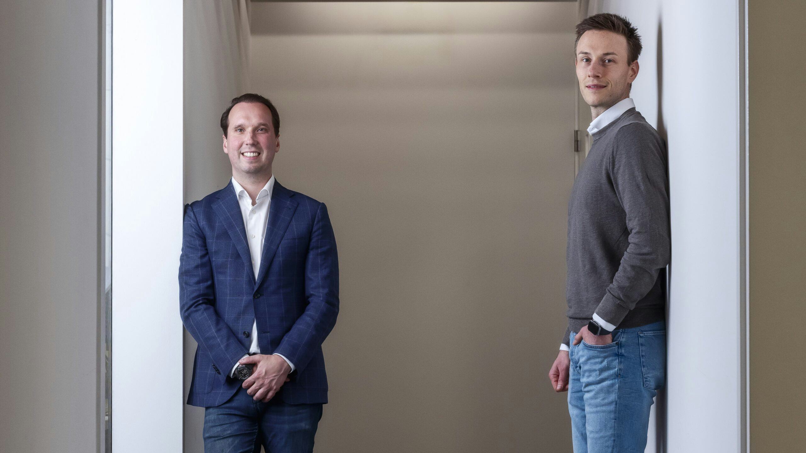 Rob van Grunsven en Nick van Grunsven, directie Van Grunsven. Foto: Guido Benschop