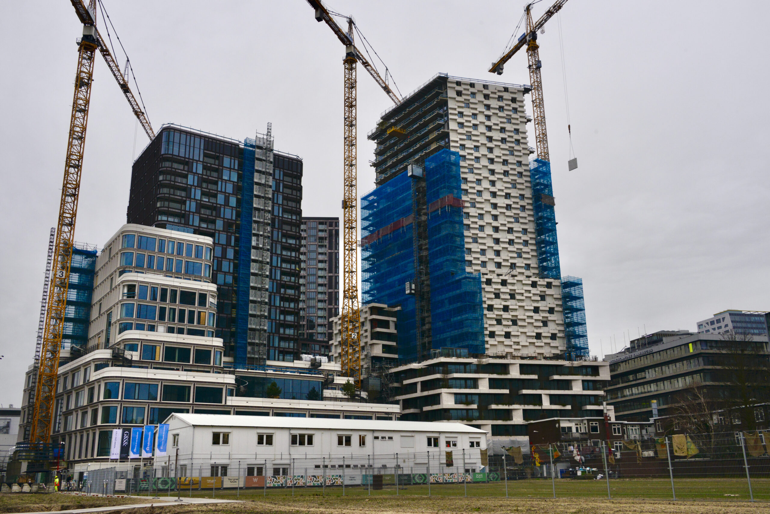 Wonderwoods in Utrecht bereikte vorige week het hoogste punt van 104 meter. Foto: Ton Borsboom