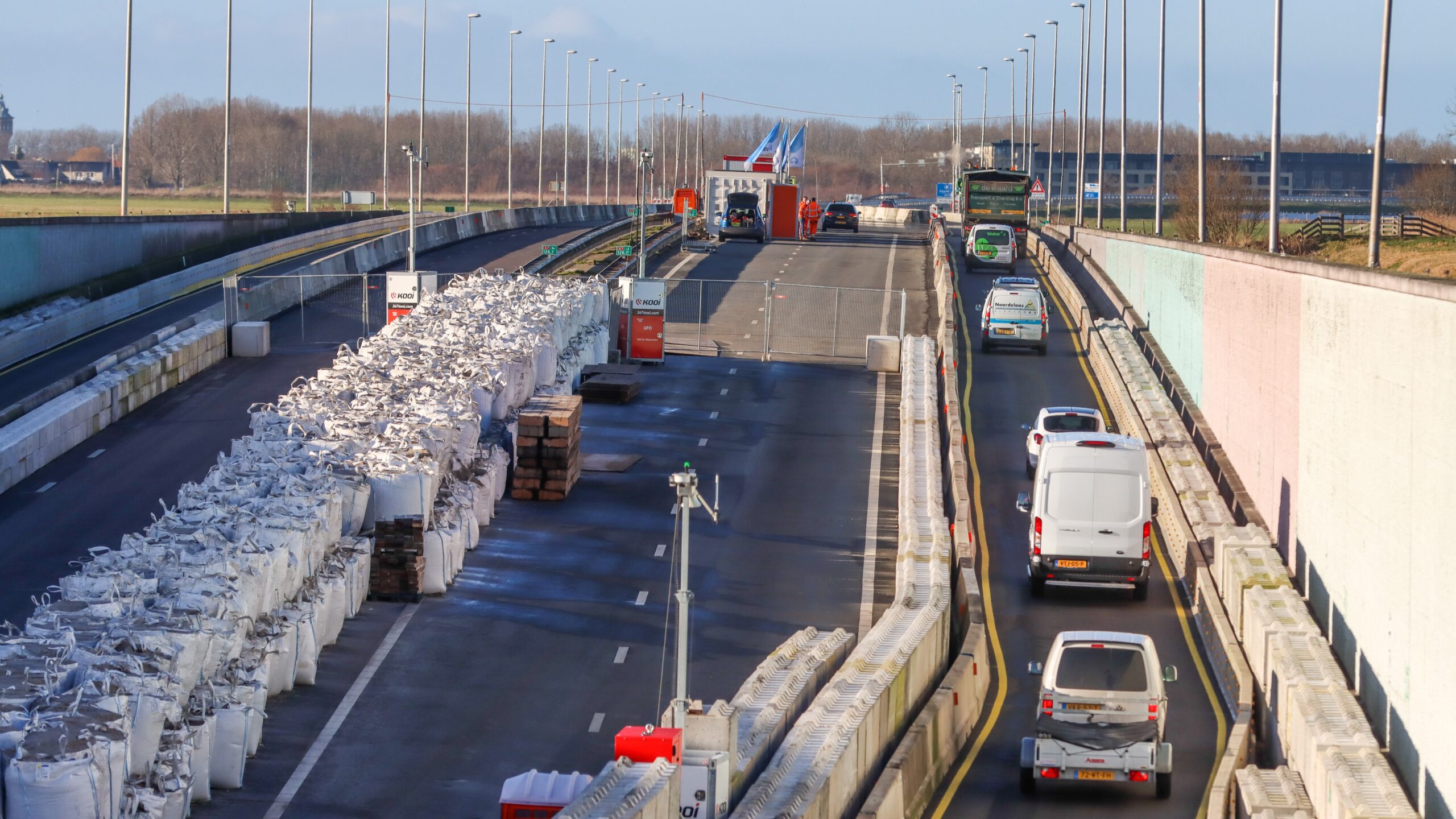 De Prinses Margriettunnel werd eind 2022 afgesloten, omdat een tunneldeel door druk van grondwater omhoog was gekomen. Foto: ANP/HH/Anton Kappers