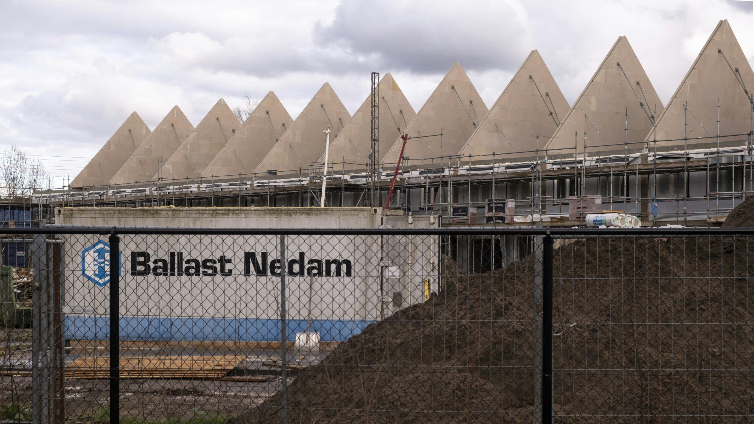 Woningen in aanbouw voor het Eindhovense nieuwbouwproject Berckelbosch. Foto: 
ANP/Hollandse Hoogte/Helène van Rijn