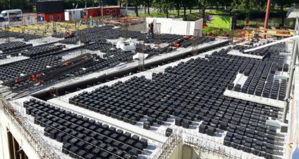 De Airdeck-vloer biedt volop ruimte voor zowel constructieve als architectonische vrijheid.