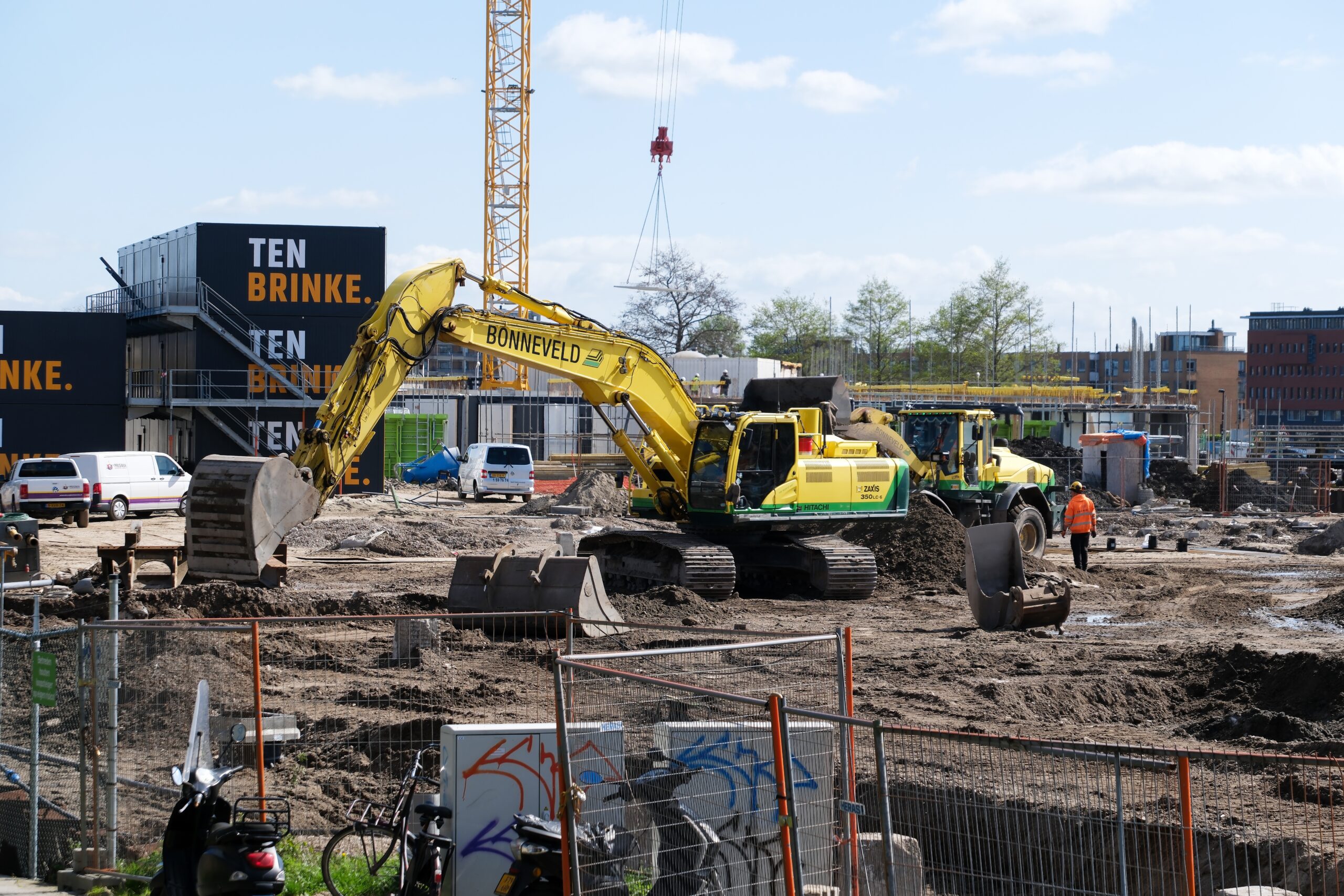 Nieuwbouw Zaandam, project Houthavenkade. Foto: ANP / Hollandse Hoogte / Kim van Dam