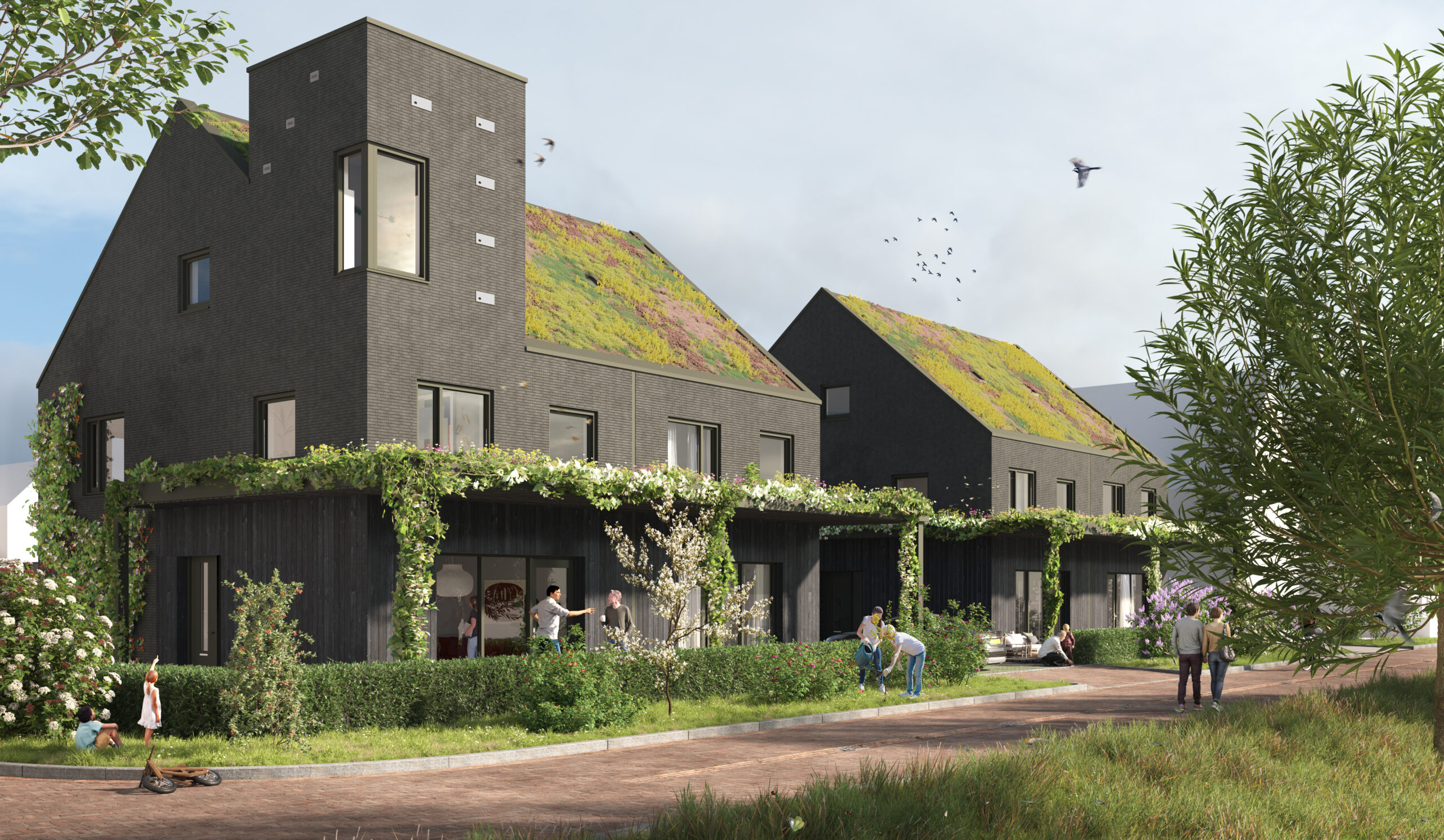 De Pirrouet-steen onderscheidt zich door gebruik te maken van gezuiverde minerale reststromen uit de staalindustrie als grondstof.