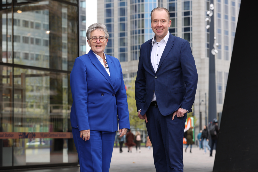 Caroline Elderhorst en Sander Twigt van Anchor Insurance: ‘Breng nieuwe risico’s goed in kaart, wees eerlijk en transparant.’