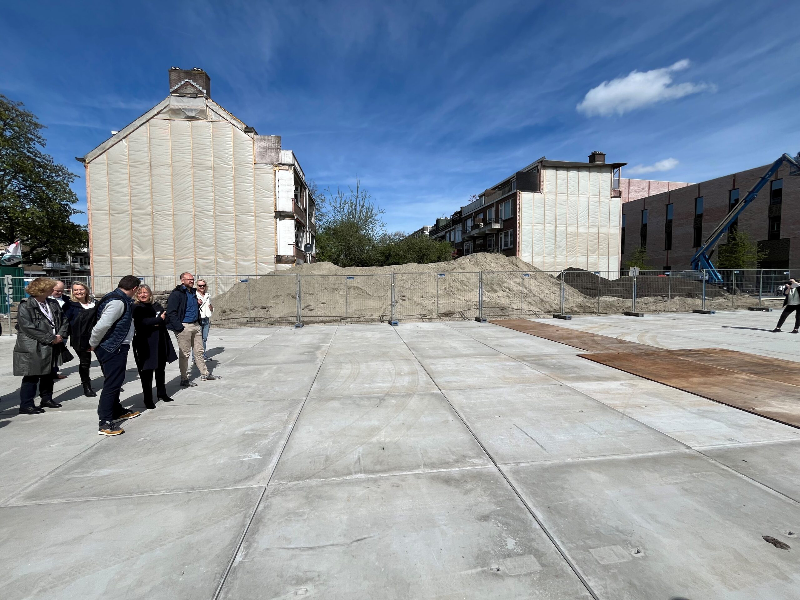 Bewoners praten ook mee over de invulling. Foto: Edo Beerda