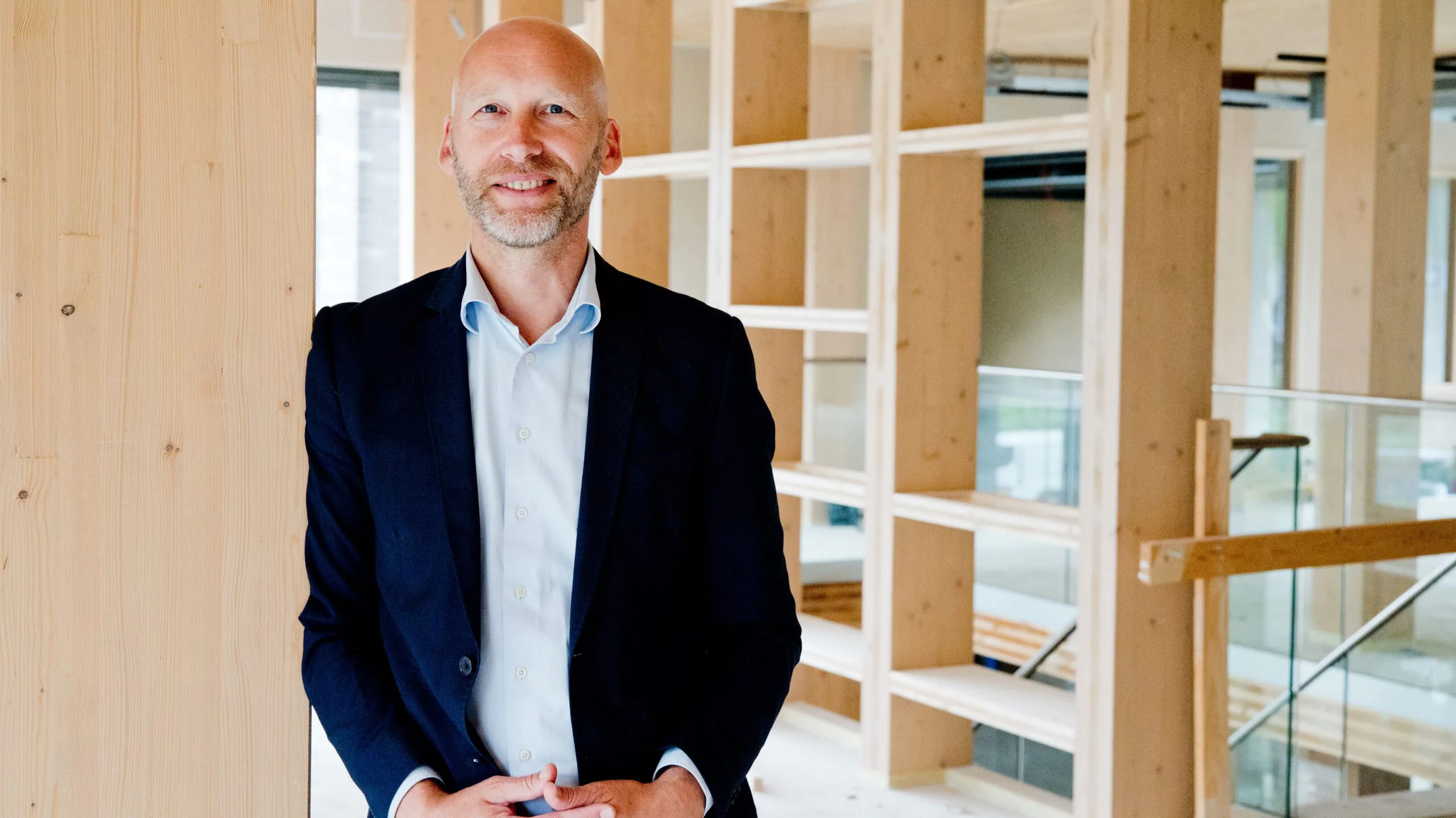 Arne Balvers is sinds anderhalf jaar directeur van Circlewood. Foto: Johan Nebbeling