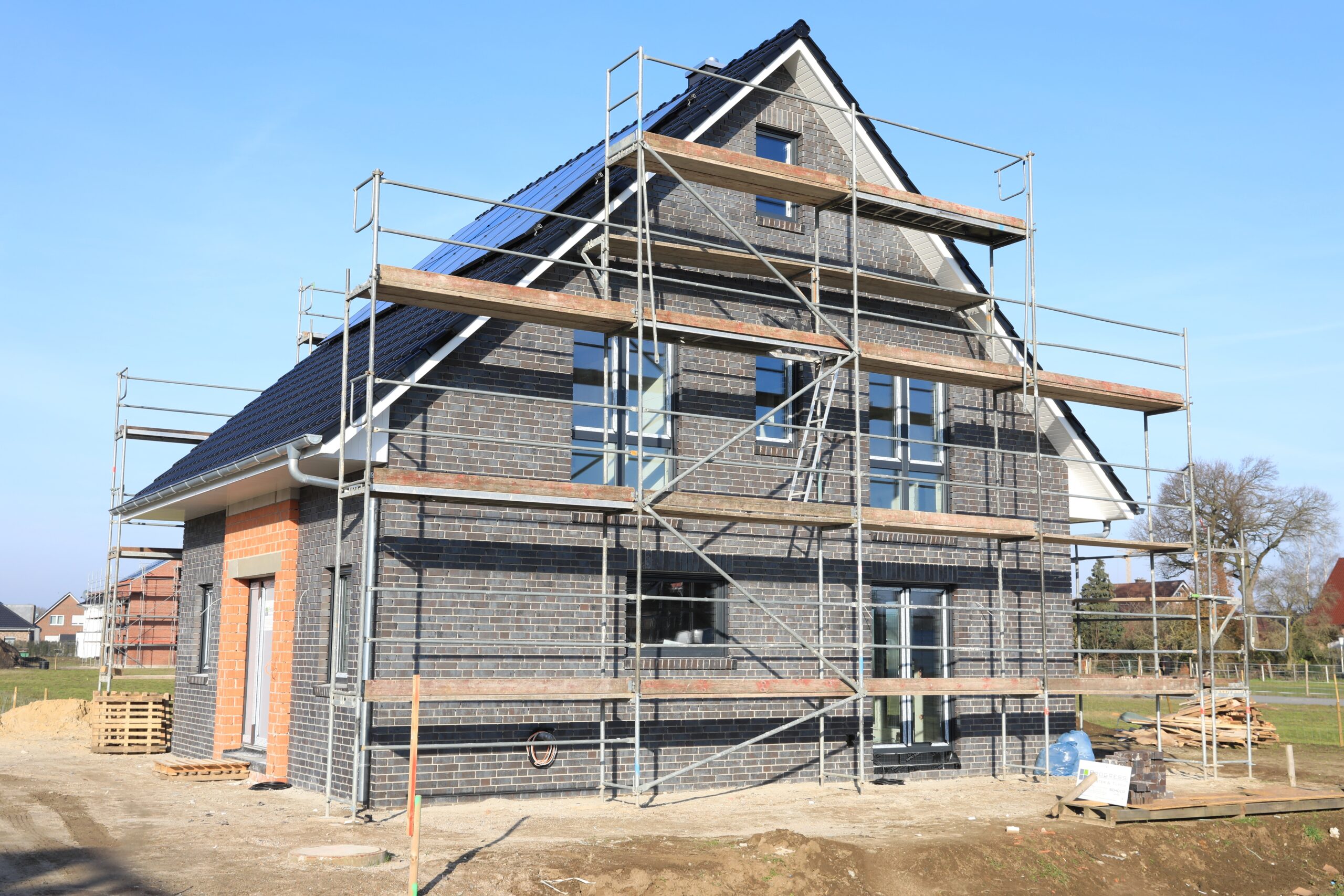 Ruim de helft van de vergunningen in het tweede kwartaal is voor de bouw van slechts één woning. Foto: Shutterstock