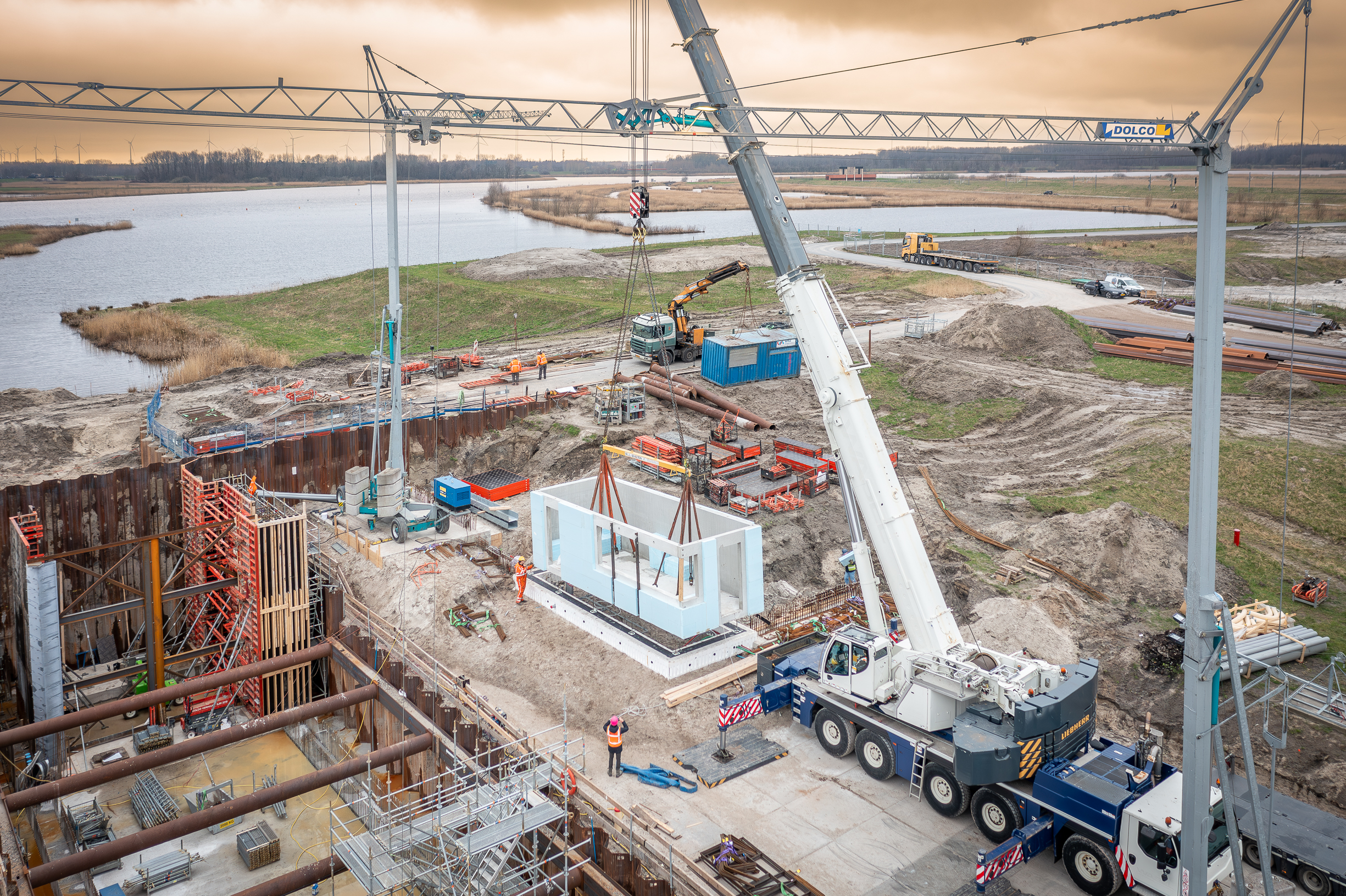 Strukton aan het roer in complexe waterbouw 
