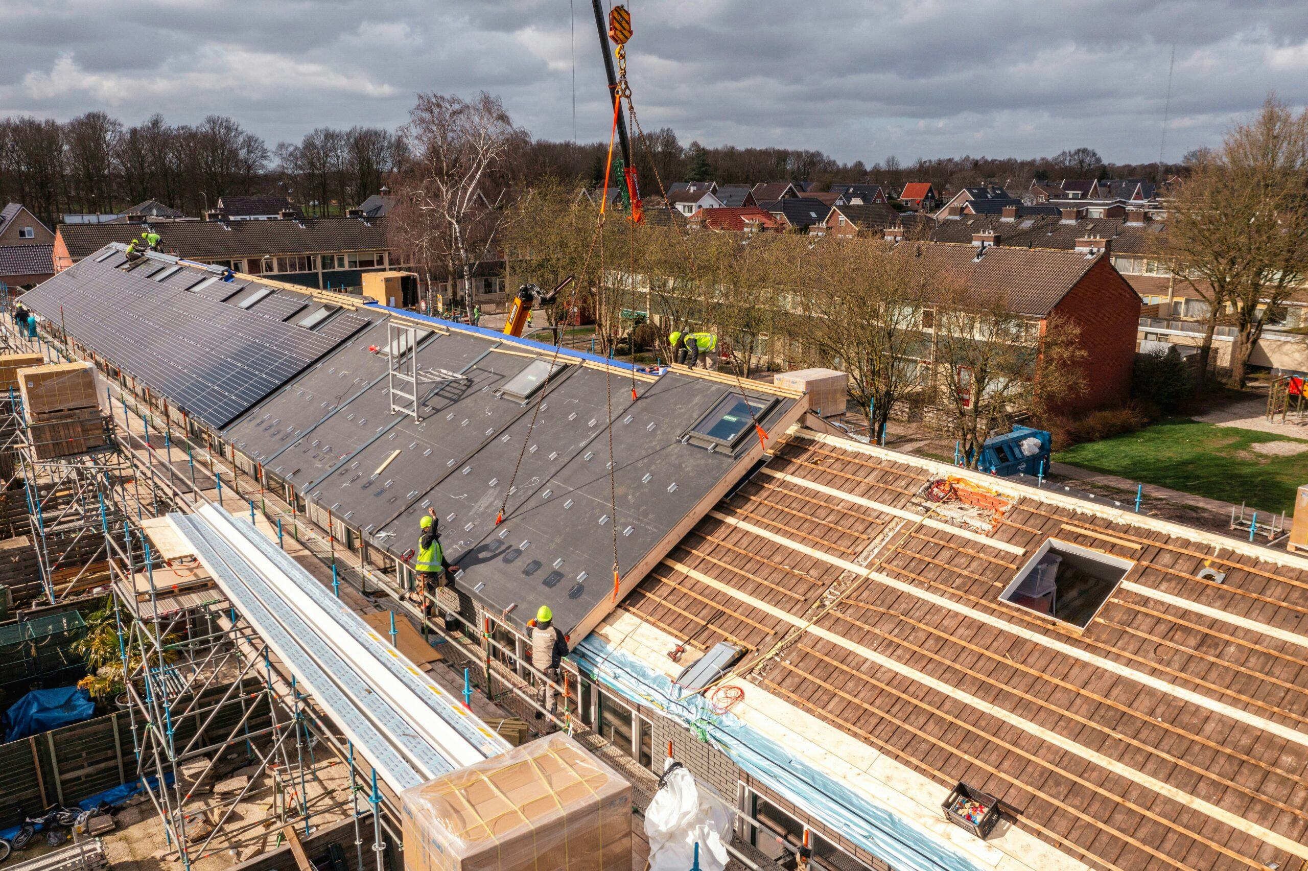 Emergo innoveert verder met biobased renovatiedaken