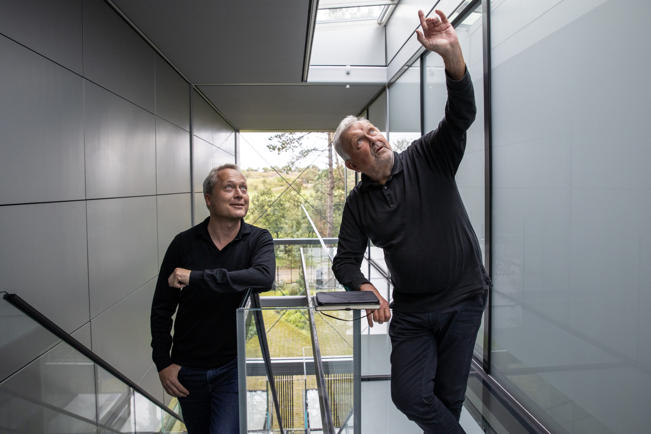 Ronald Schleurholts (links) en Jan Pesman van cepezed. Foto: Suzanne van de Kerk