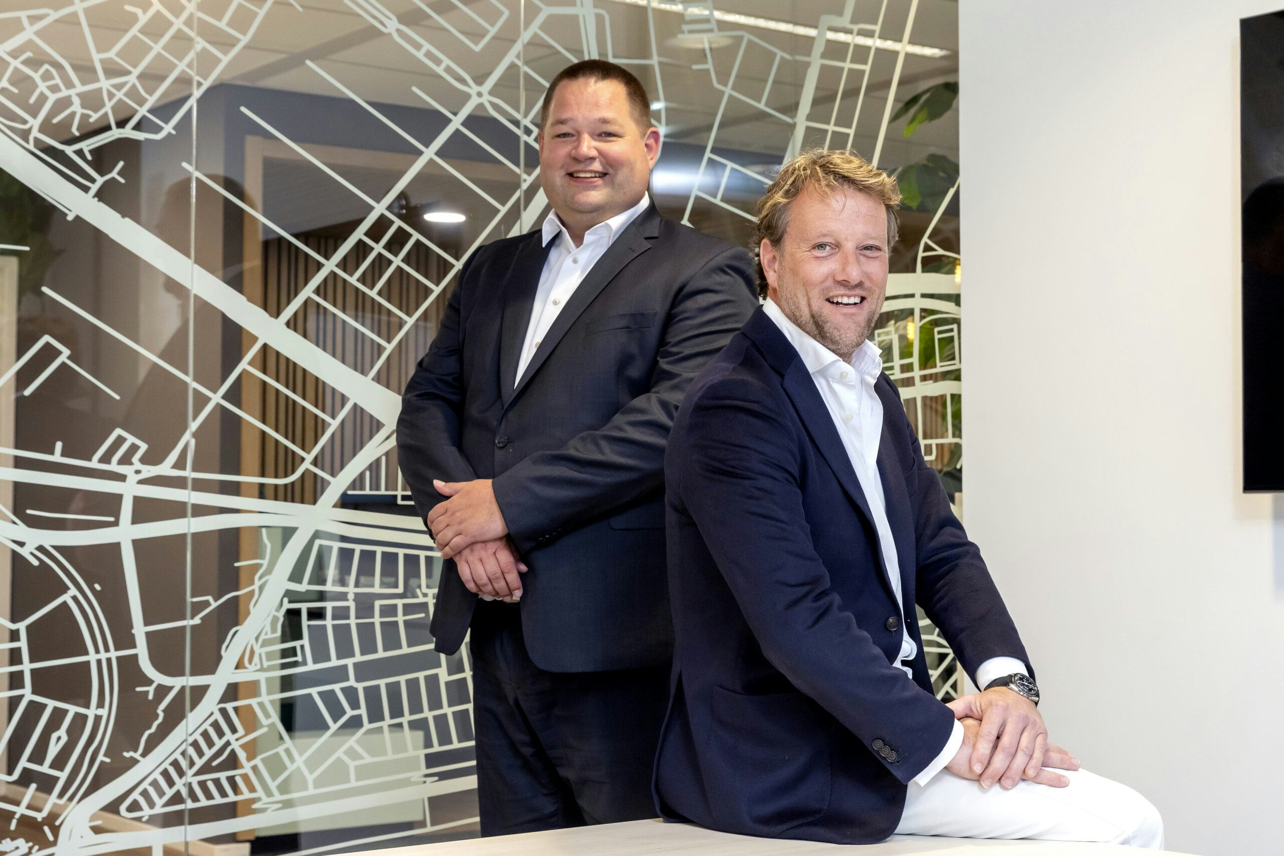 Robin van der Heiden (links) en Age Tanja, brokers bij verzekeringsmakelaar Anchor Insurance