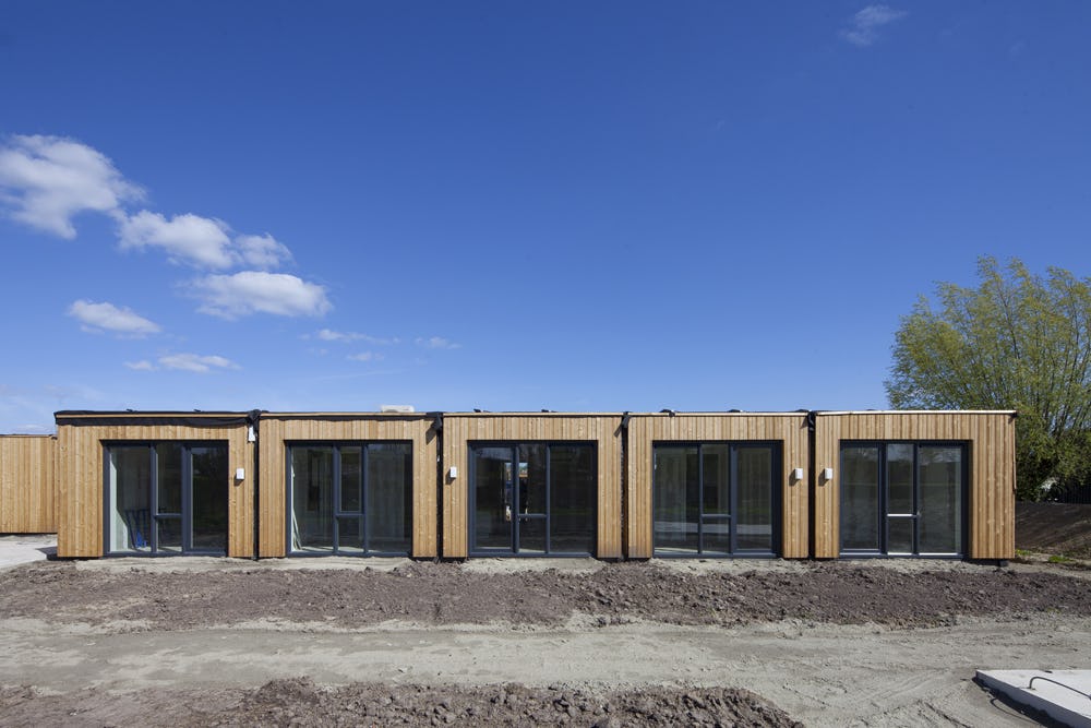 Circulaire 3D-modules in trek bij bouwers van conceptwoningen