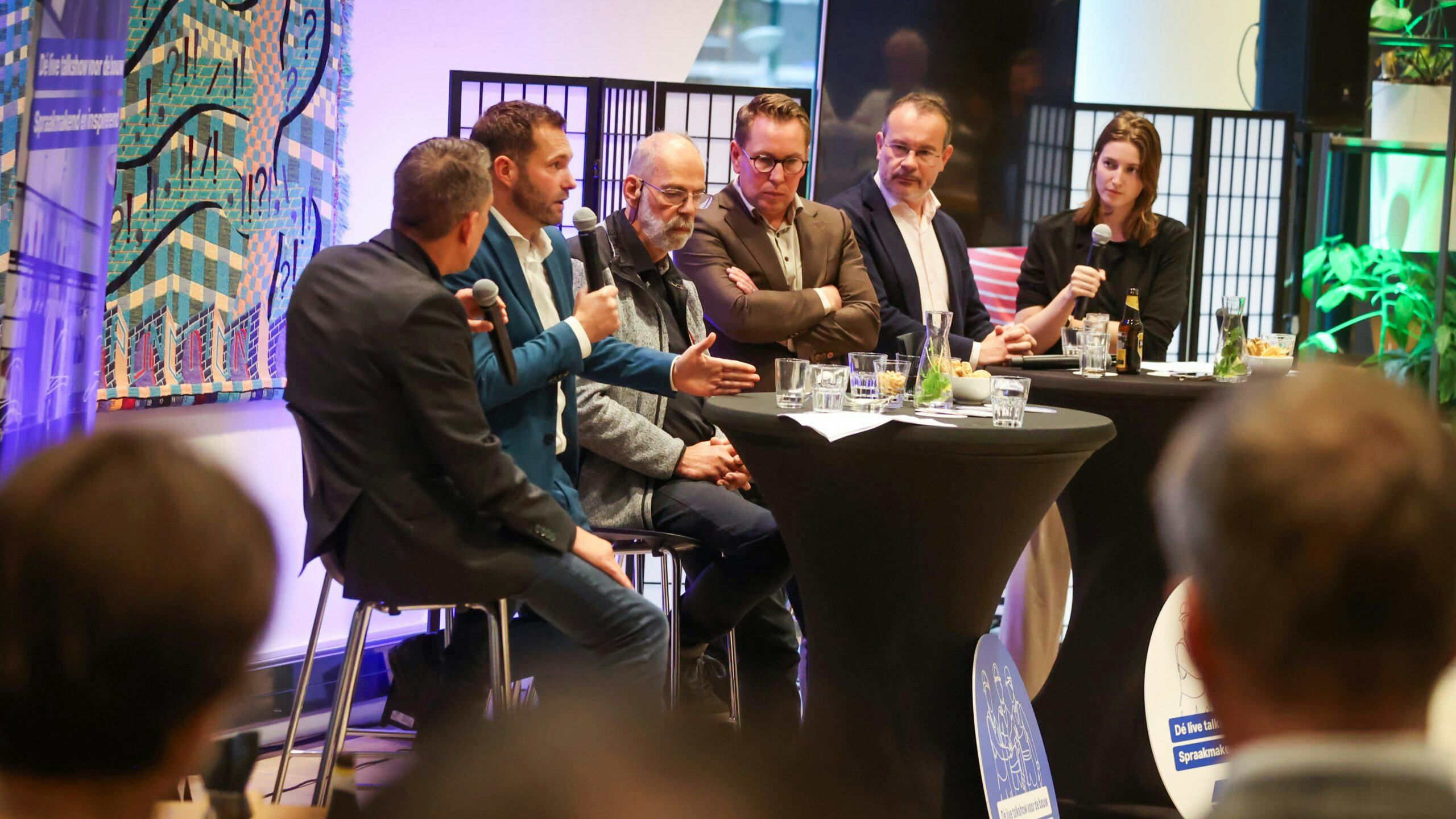 Cobouw Café over klimaatadaptatie in Limburg en Brabant. Foto: Wim Roefs