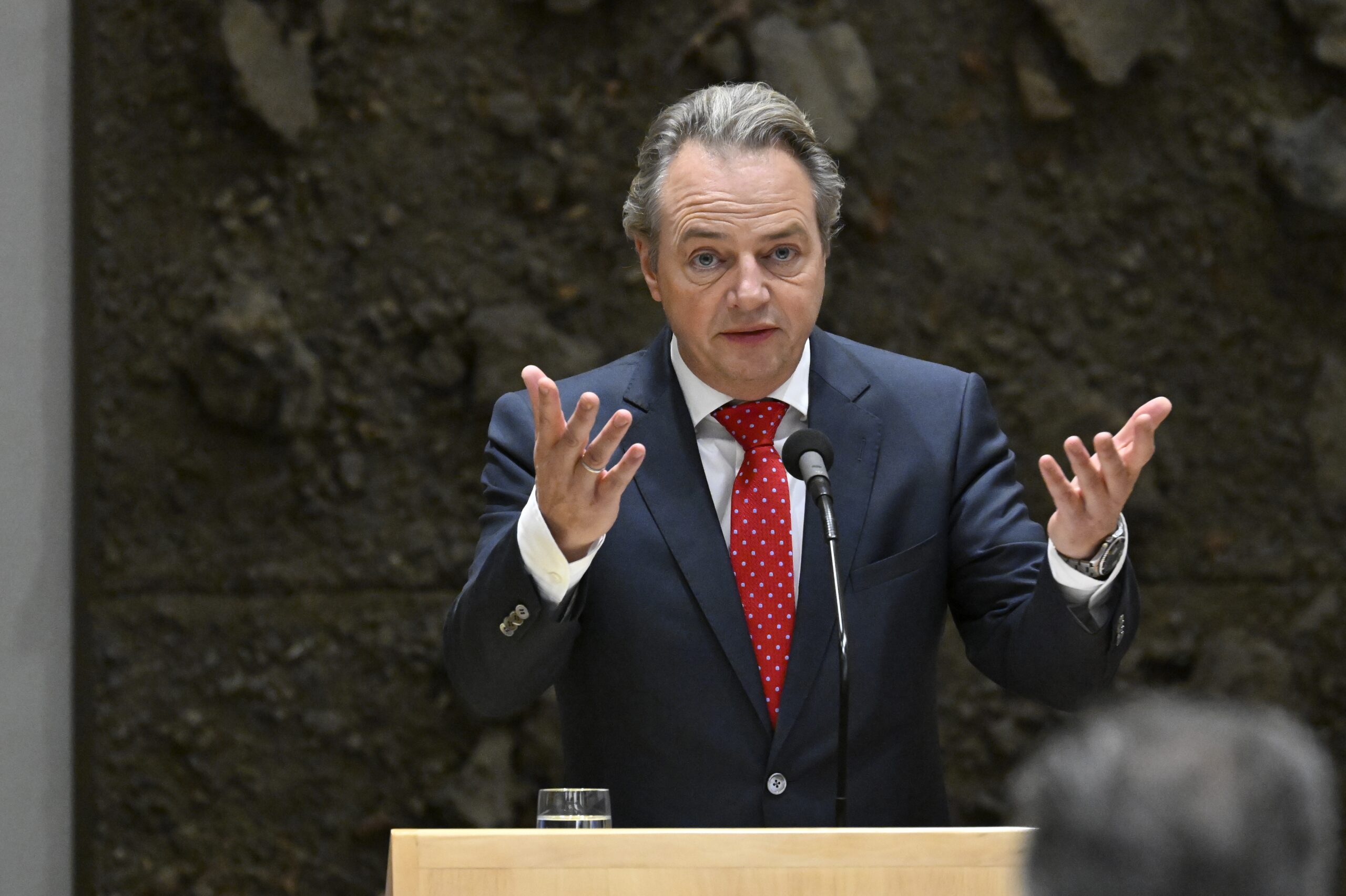 Inframinister Barry Madlener. Foto: Peter Hilz / ANP