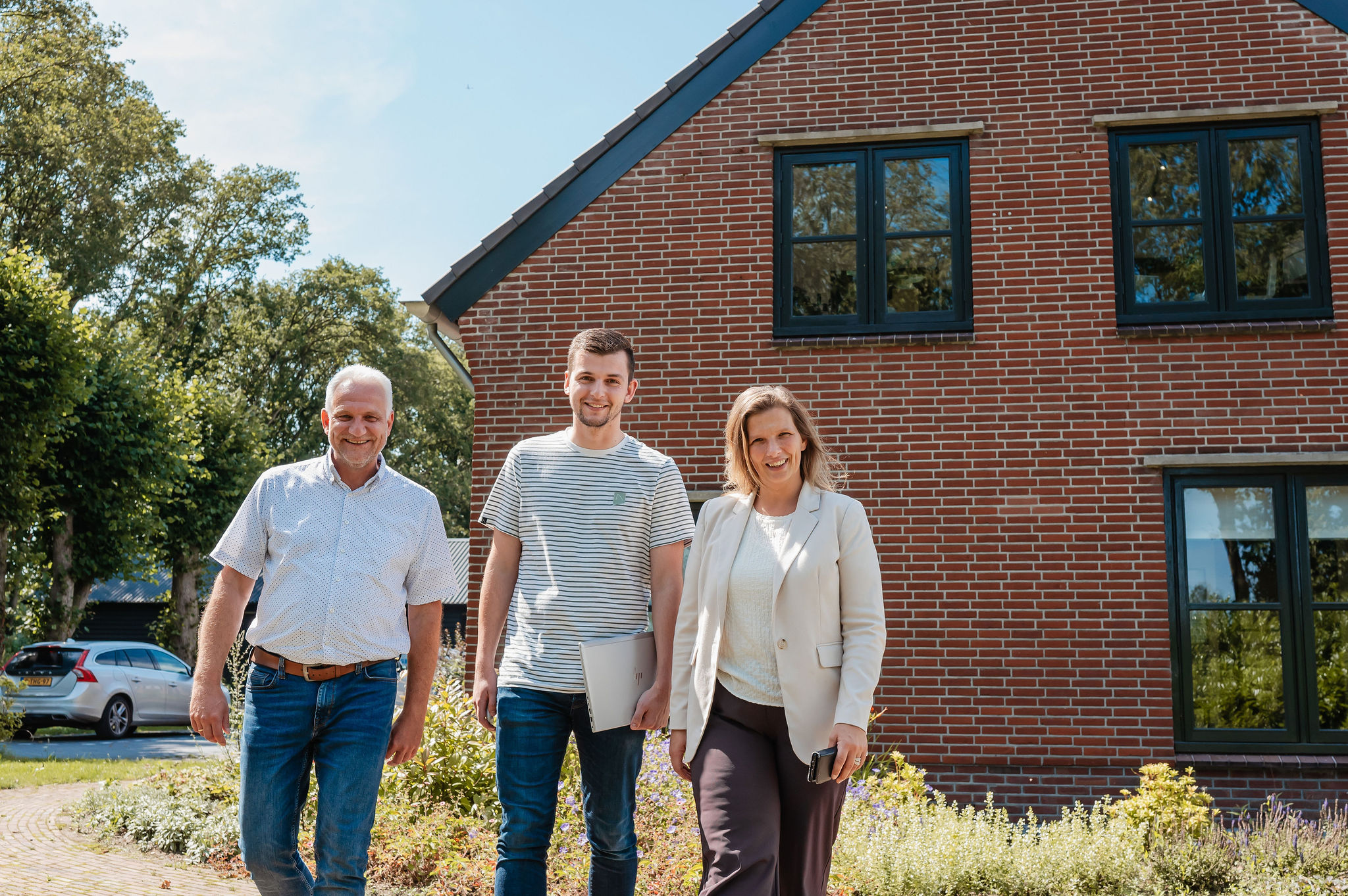 Vlnr: Bart Kemper, Niels Schuurman en Corine Jongerman.