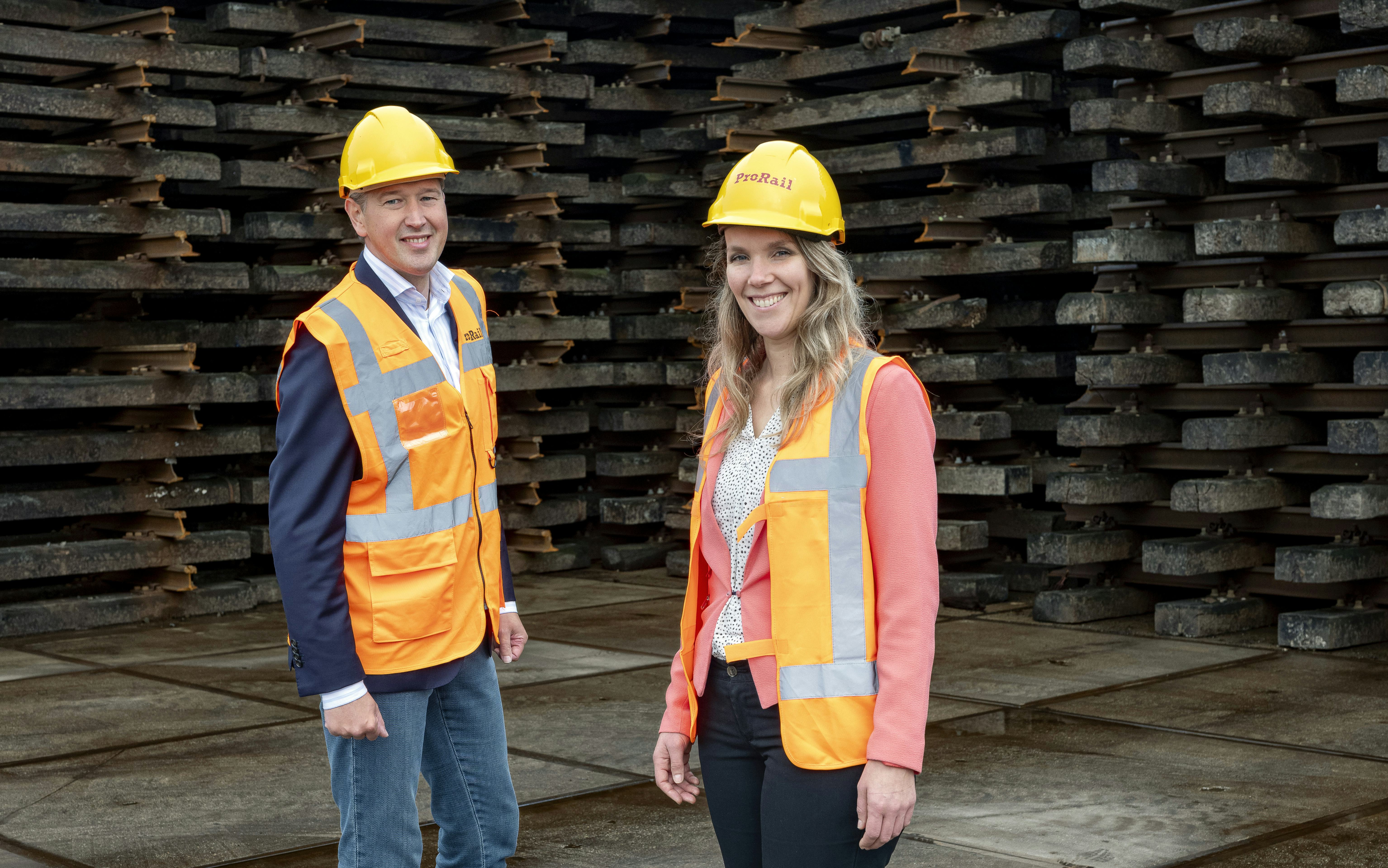 Joost Scheepens en Janneke Vogels. Foto: Guido Benschop