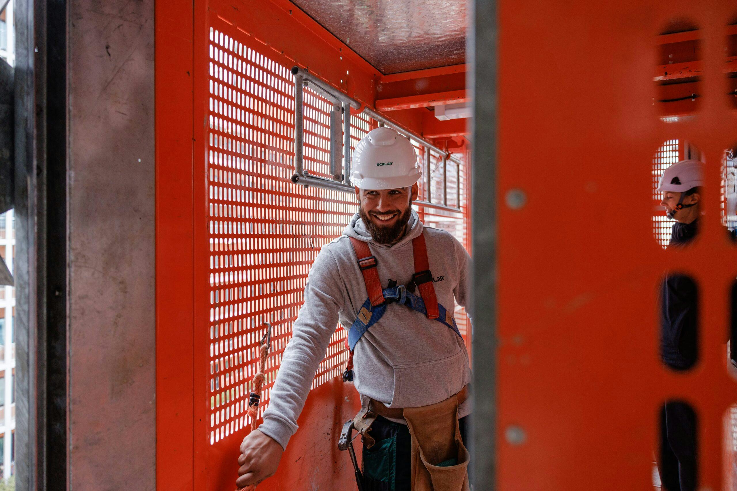 Een medewerker. Foto: Scalar