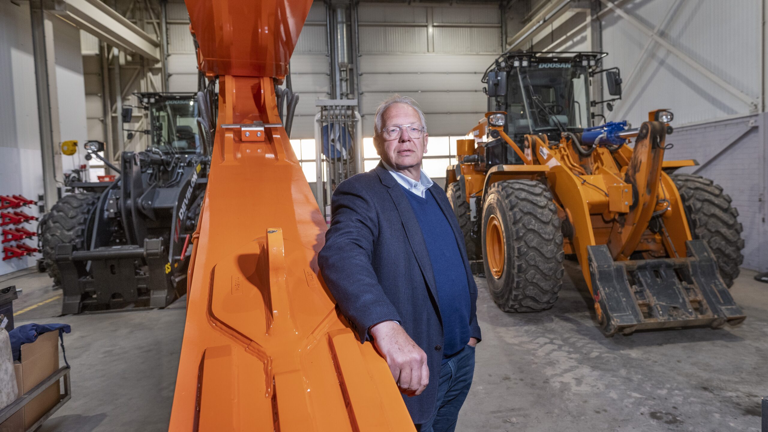 Gijs Ploegmakers: ’’We werken graag samen met GMB, Heijmans en Van Oord. Dat zijn ook familiebedrijven.’’ 
Foto: Guido Benschop