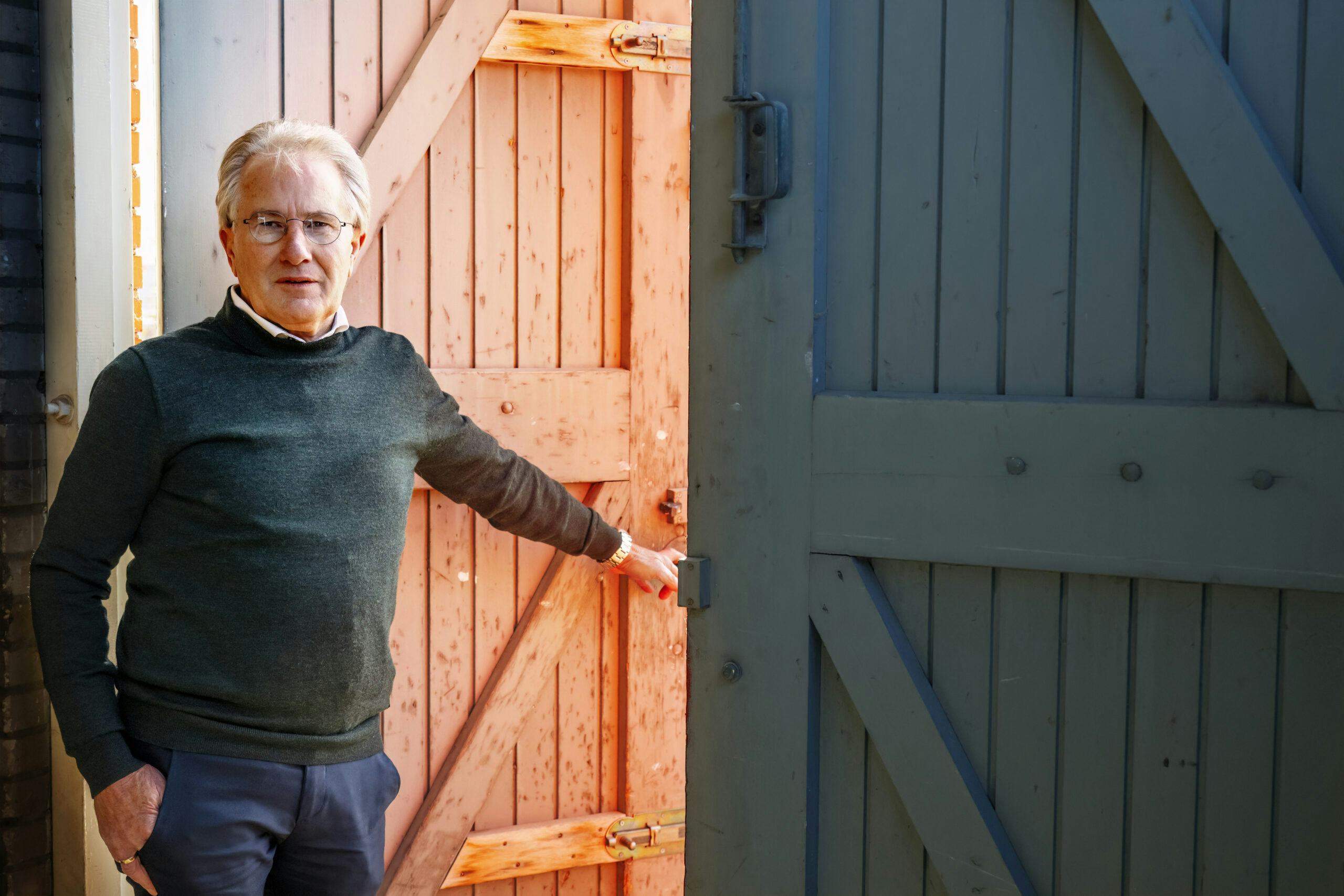 Gerard Lokhorst, 55 jaar in dienst bij Salverda Bouw. Foto: © Ruben Schipper Fotografie