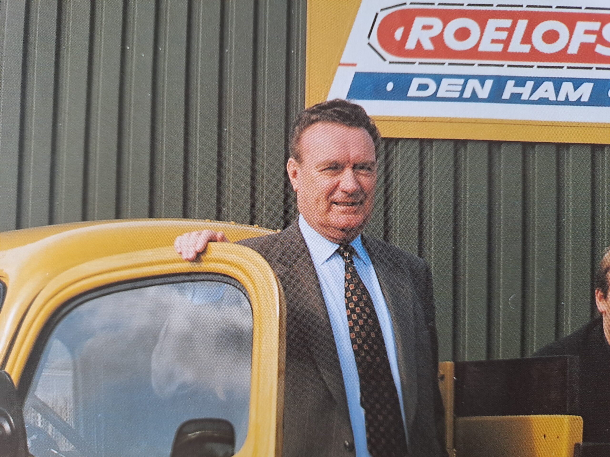 Herman Roelofs in 1995. Foto's: Roelofs