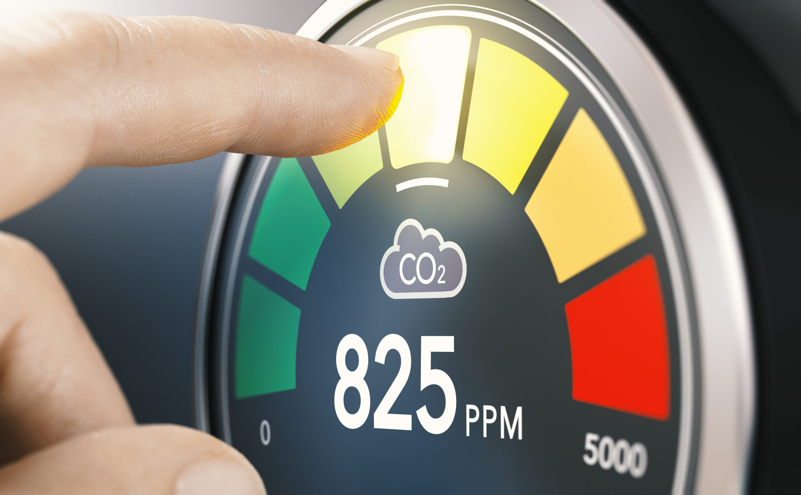 Een CO2-meter. Foto: Shutterstock.