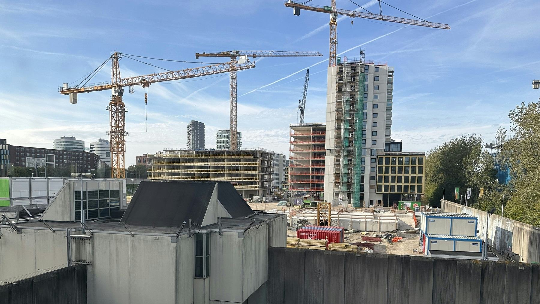 Nieuwbouwproject in het Amsterdam Bajeskwartier: Foto: Shutterstock