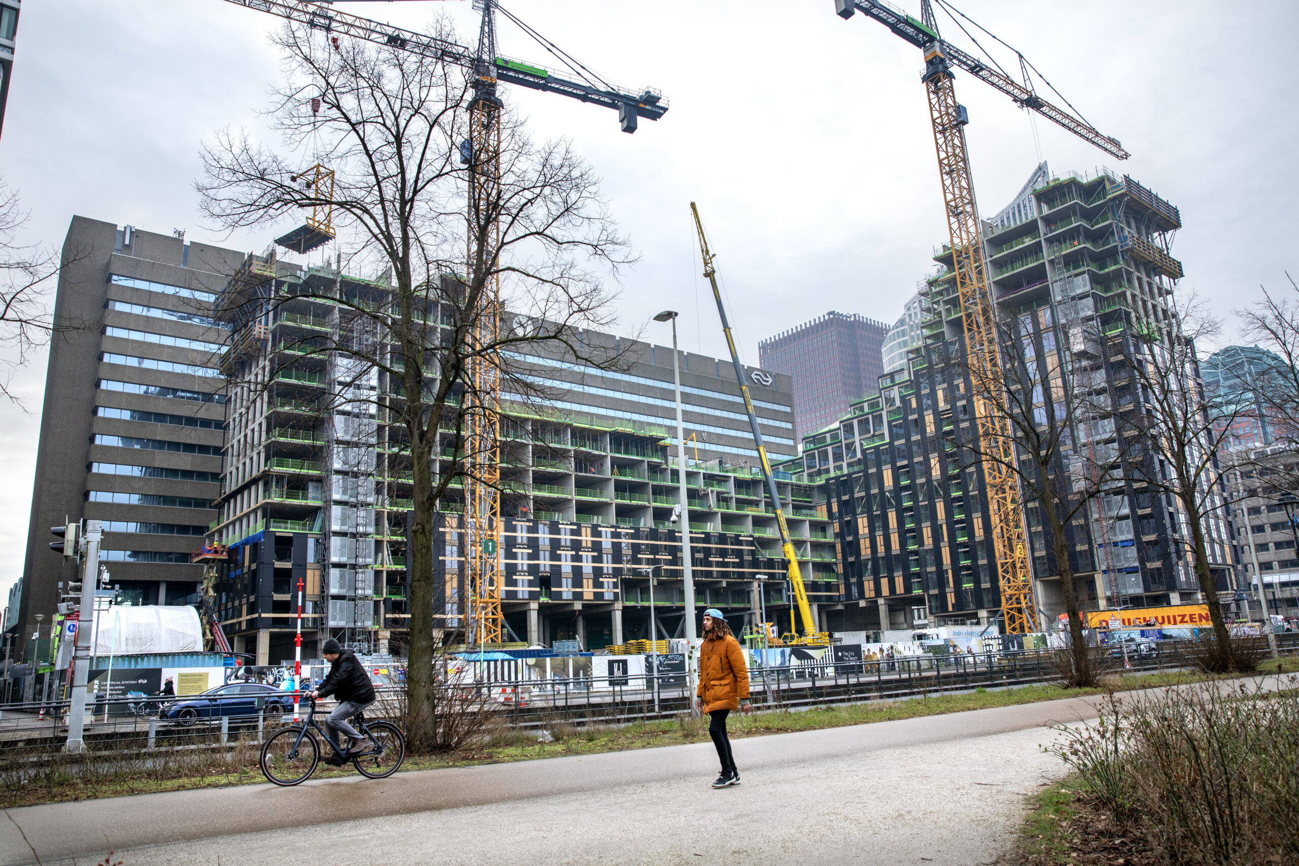 Bij KJ Den Haag is na gunning de footprint de betonconstructie flink aangescherpt.  Foto: Suzanne van de Kerk