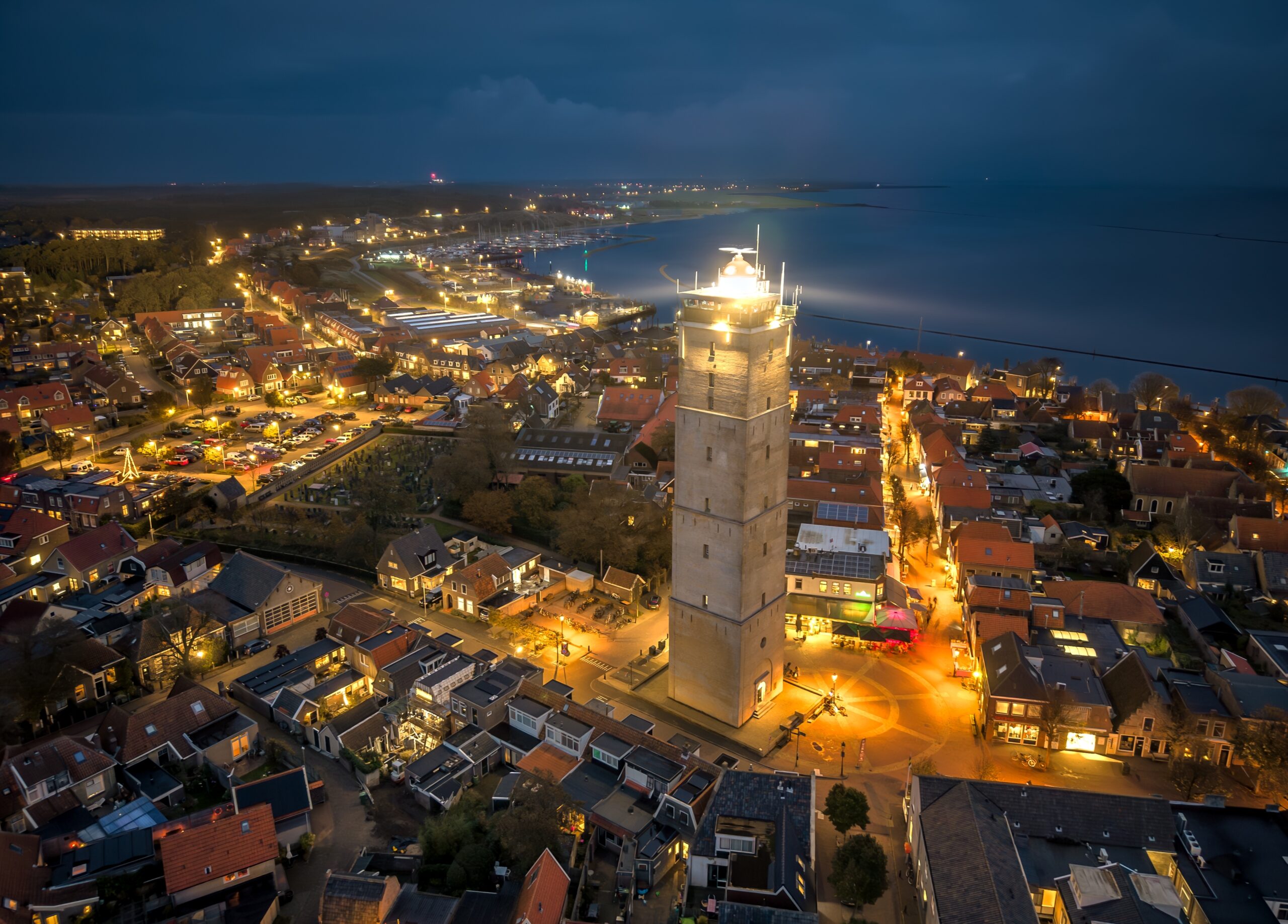 Zicht op Terschelling. Zelfs op de Waddeneilanden werd het bouwdoel afgelopen jaar niet gehaald. Foto: Thomas Roell / Shutterstock