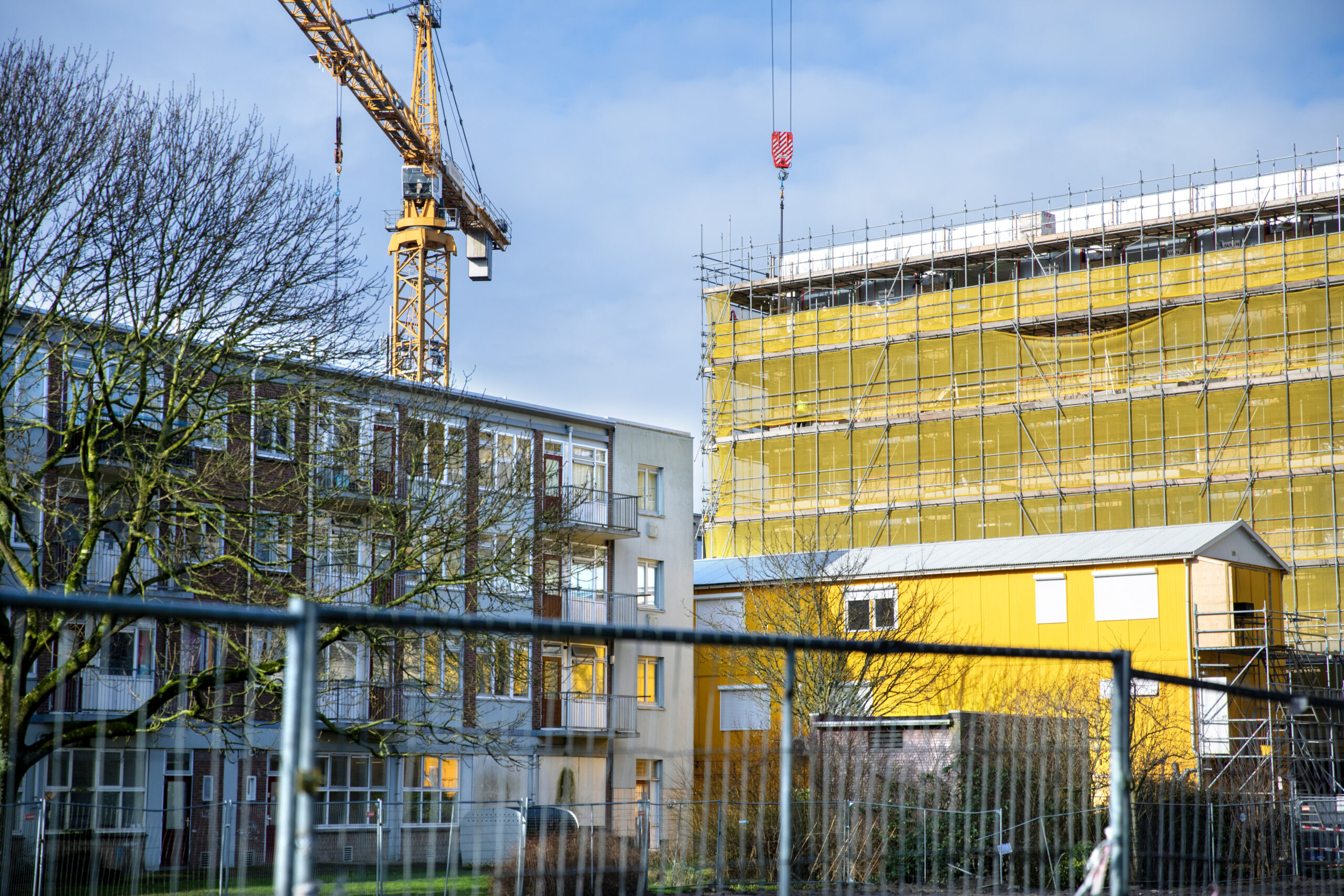 Bouwproject Steenzicht in Den Haag Zuidwest. Foto: Suzanne van de Kerk