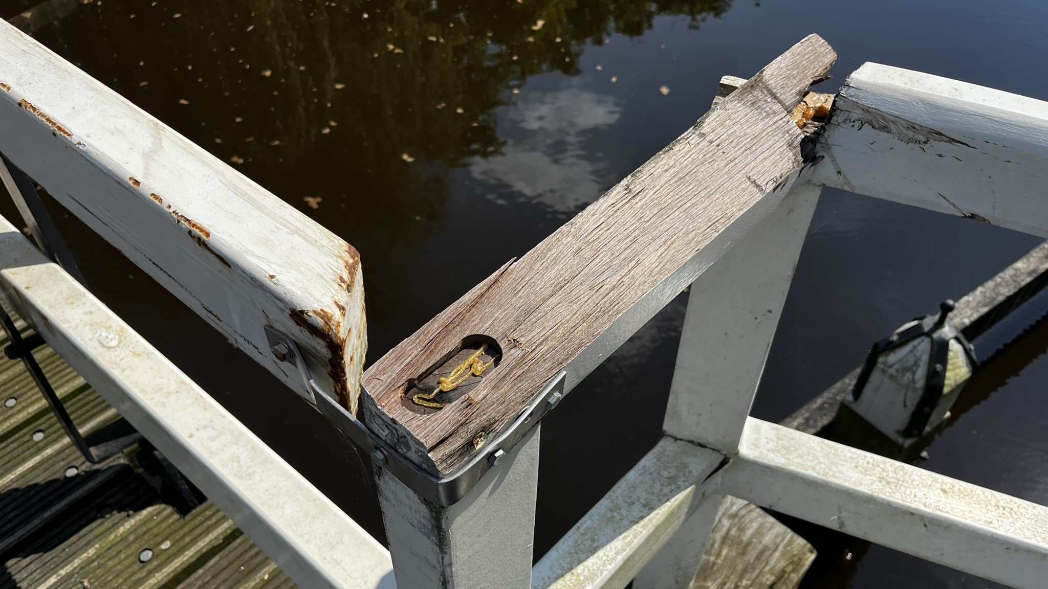 Detail brug in Pekela. Foto: Cobouw