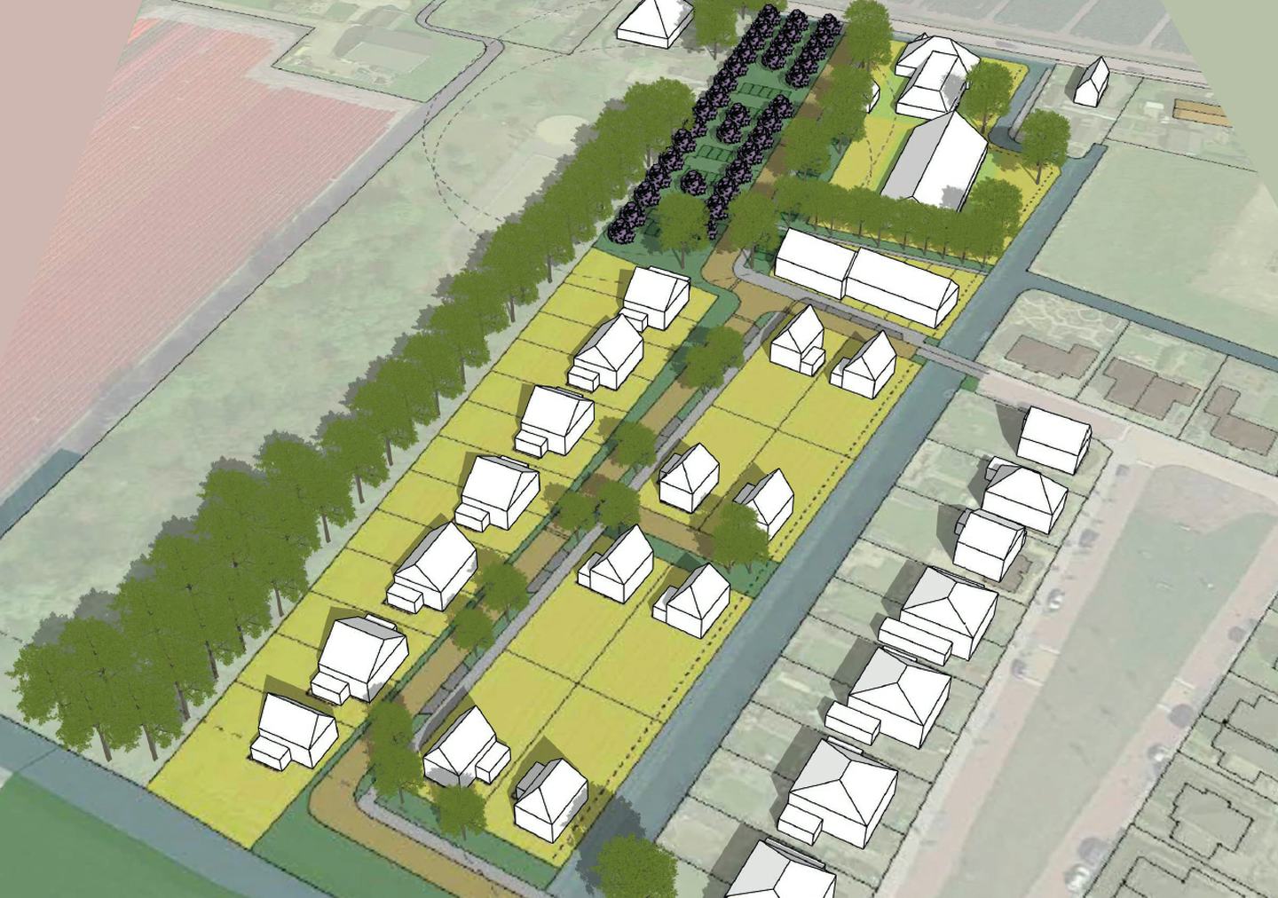 Impressie project Bloesemgaerde-Noord in Wognum. Bron: Gemeente Medemblik