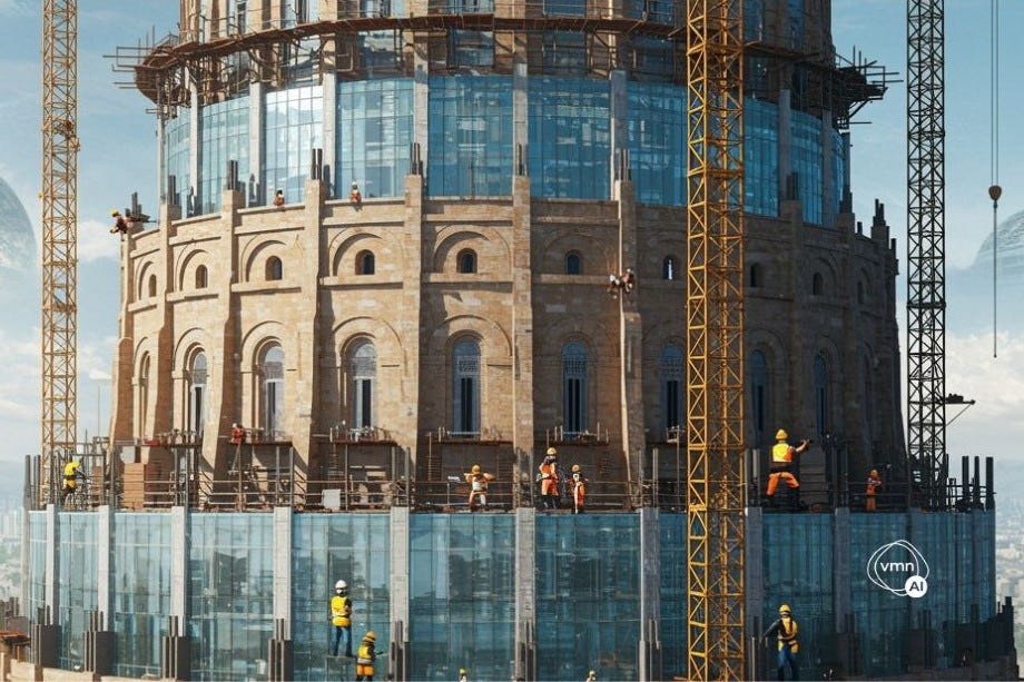 Babylonisch bouwen. Foto: Shutterstock AI