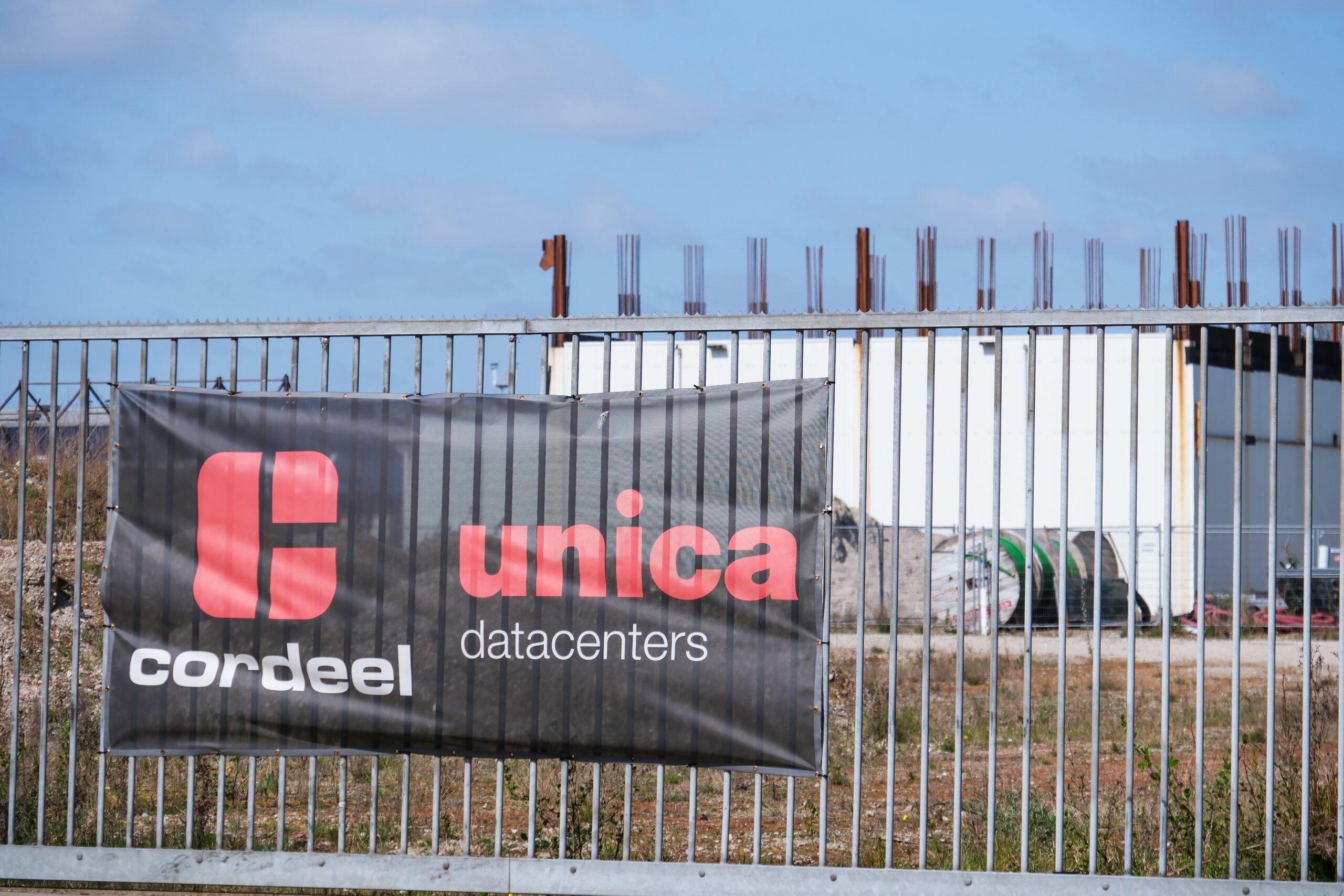 Unica en bouwbedrijf Cordeel bouwen samen het grootste datacenter van Amsterdam. Foto: ANP / Hollandse Hoogte / Kim van Dam