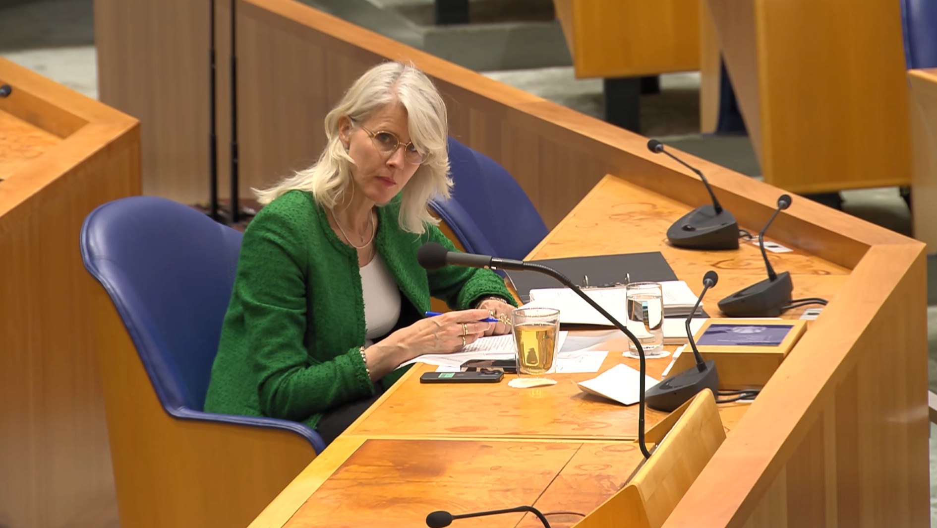 Mona Keijzer: ''Er zijn al bouwplannen die op het punt staan om te beginnen.'' Foto: Debatdirect