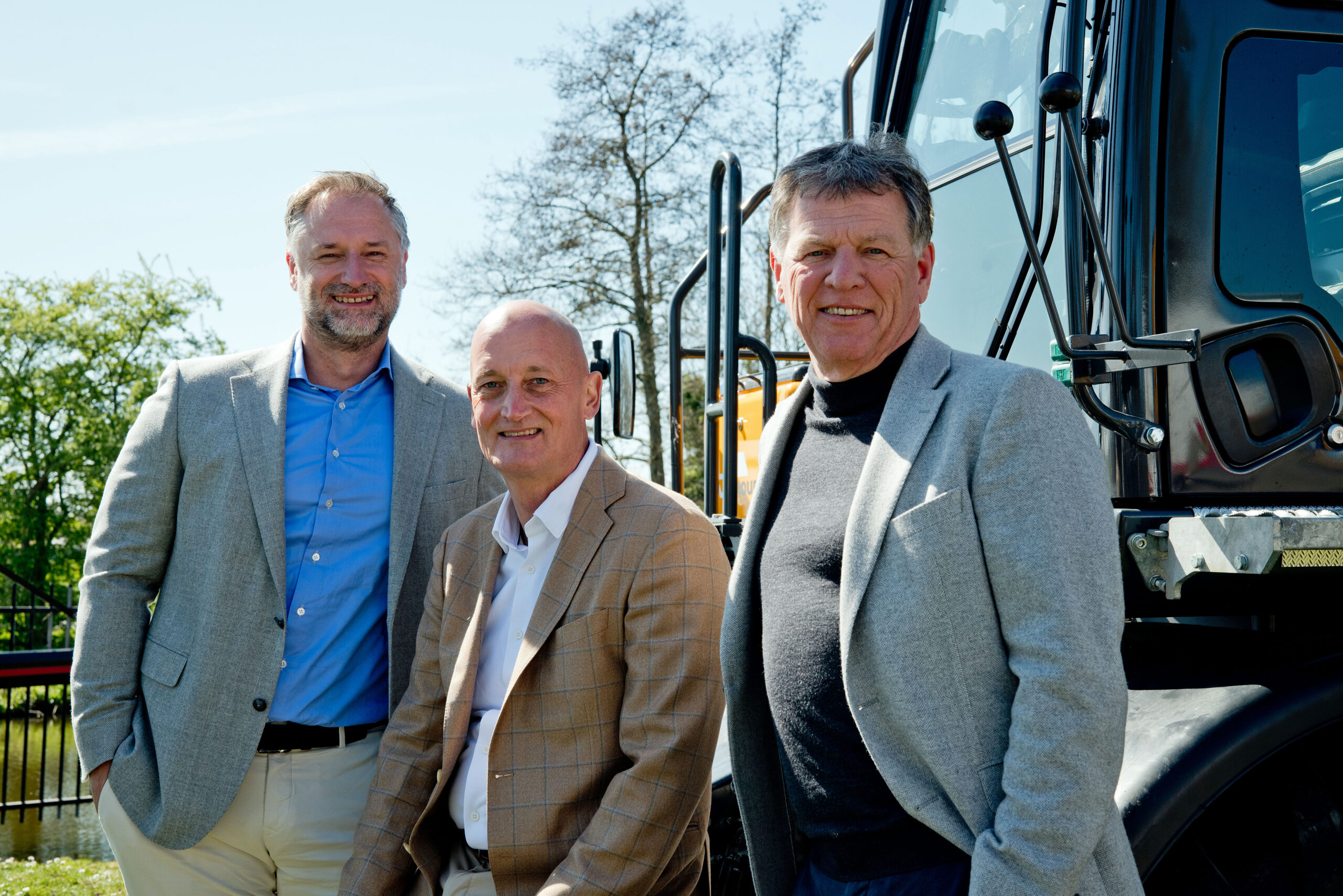 V.l.n.r. Jan-Paul van den Bosch, Kees Jan Mourik en Rimco de Groot. Foto: Johan Nebbeling