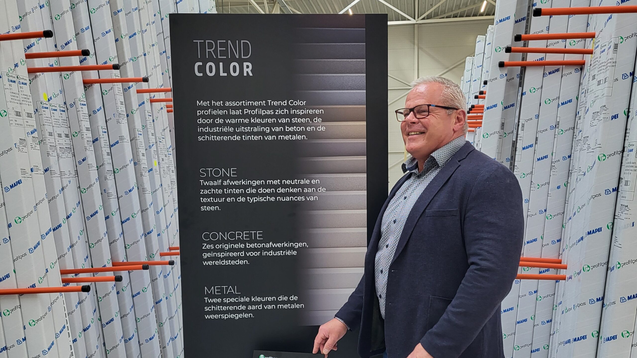 Barend te Riet, senior productmanager Profilpas bij Mapei.