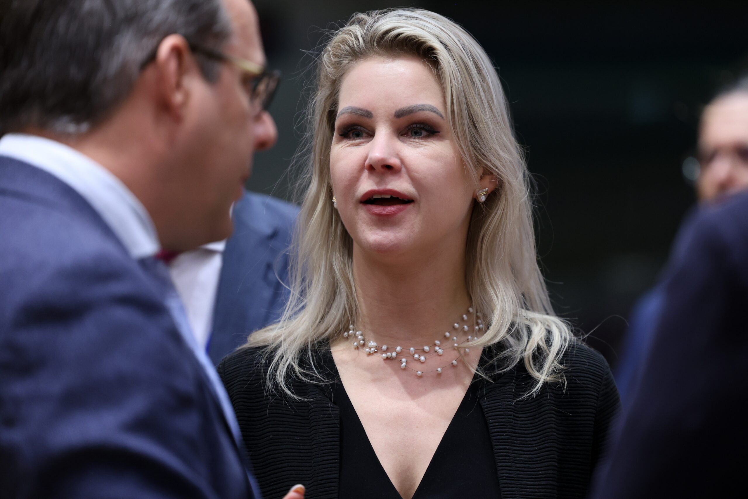 Landbouwminister Femke Wiersma, foto genomen in maart tijdens een overleg van de EU Raad Landbouw en Visserij. Foto: Alexandros Michailidis / Shutterstock 