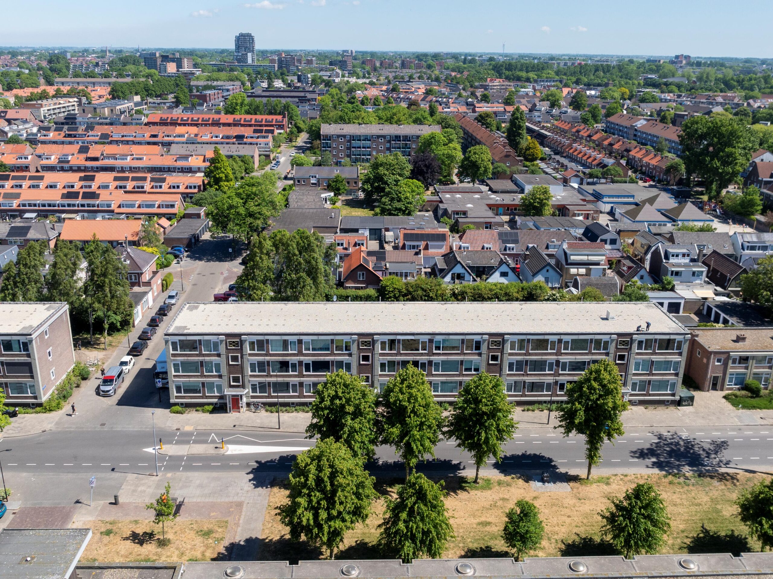 Het project in Beverwijk omvat vier portiekflats van woningcorporatie Pré Wonen.