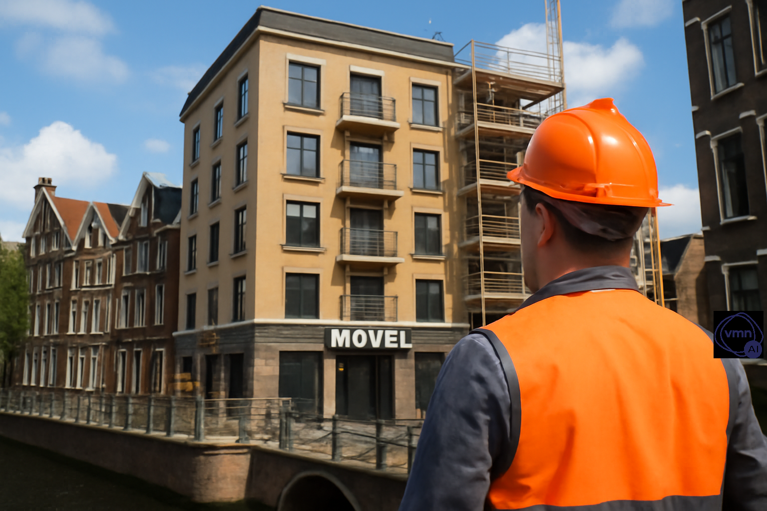 Het aantal nieuwe hotels groeit. Afbeelding gegenereerd met ChatGPT