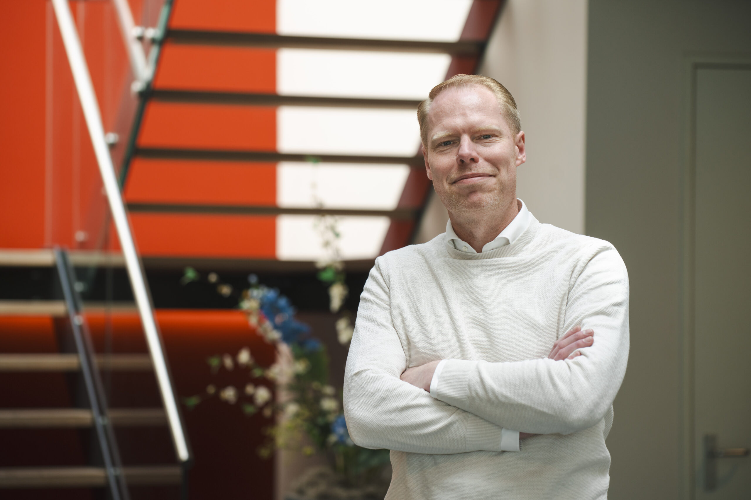 Kaj Huttenga, directeur bij Emergo Prefab. 