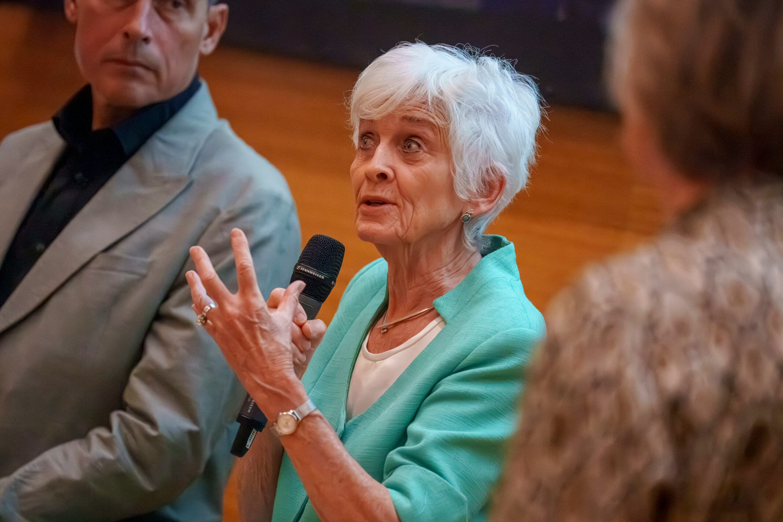 Jacqueline Cramer: "Al dat eindeloze trekken en sleuren aan de sector begint nu vruchten af te werpen. We zijn met het Betonakkoord aan het oogsten." Foto: Betonakkoord/Carlo Teunissen 