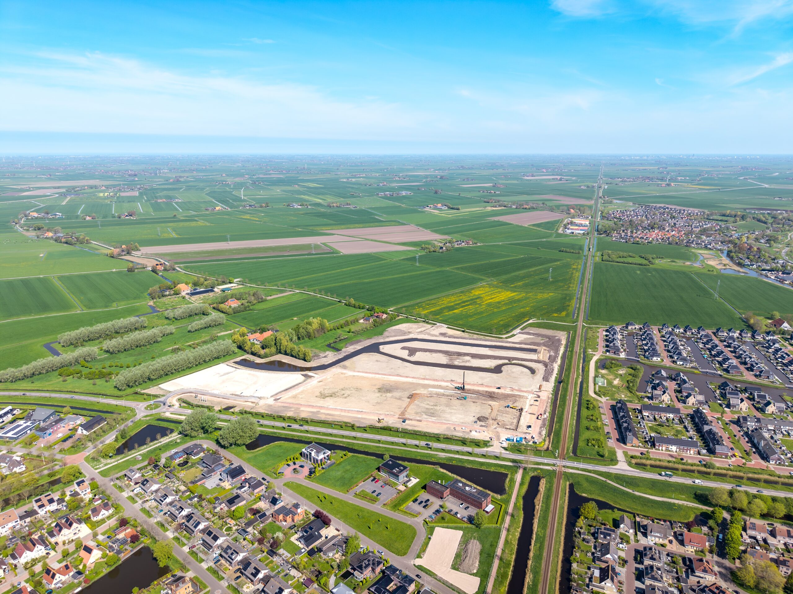 Bouwrijp gemaakte grond in Sneek. Foto: Thomas Roell/Shutterstock
