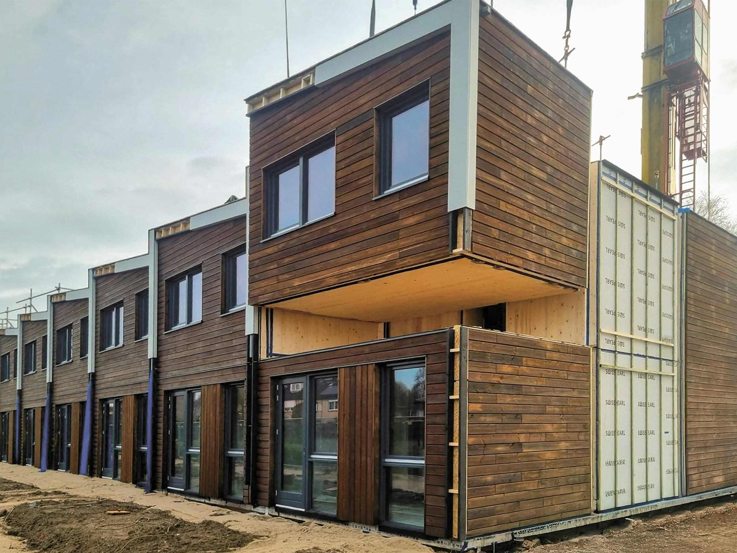 Biobased sociale huurwoningen Terborg