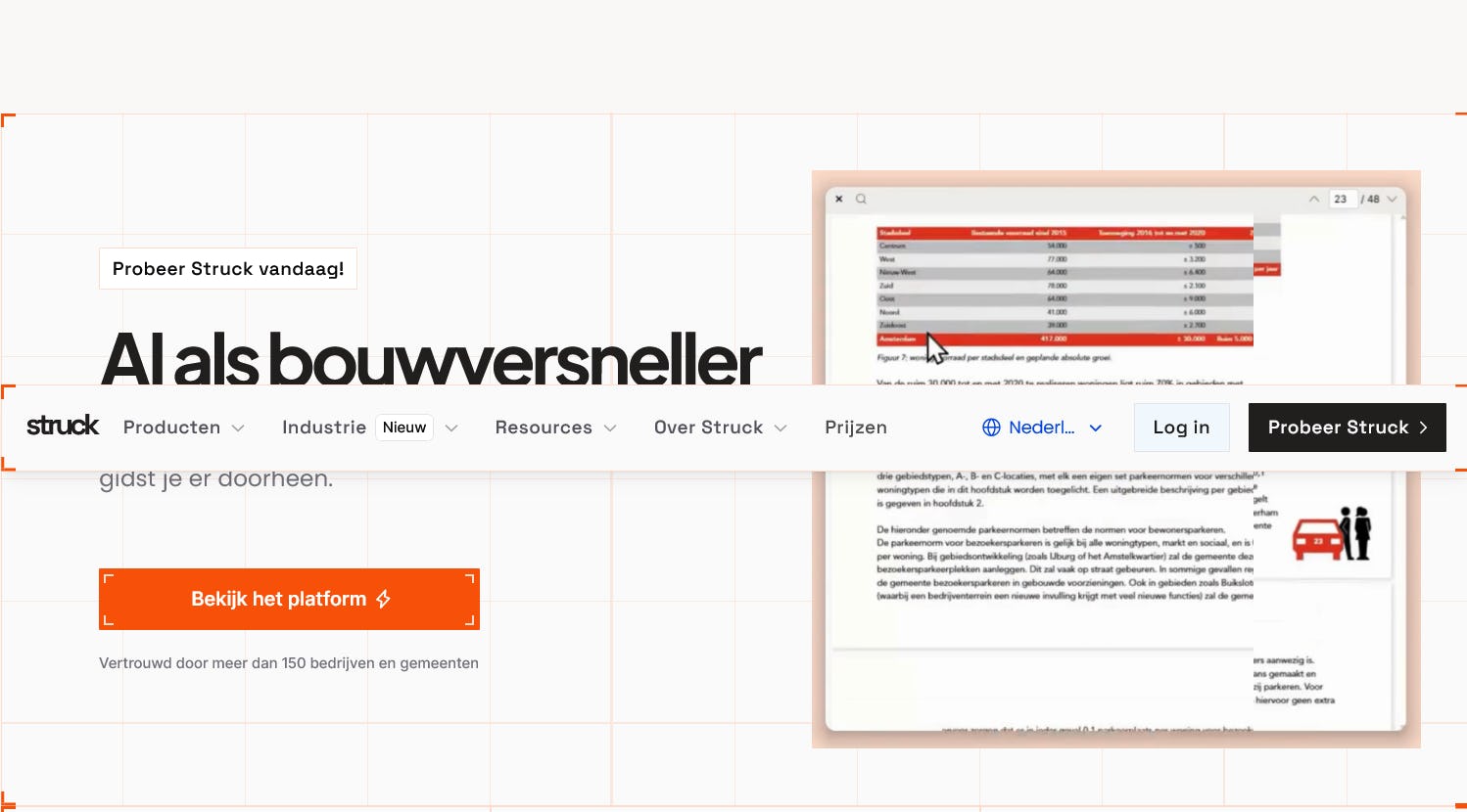 Struck Vergunningsvrije checker