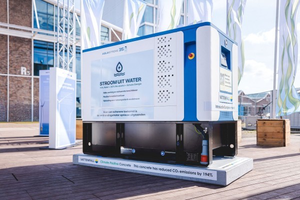 De Aquastroke op de Vattenfall-stand tijdens Sail 2025. Foto: Joni Israeli